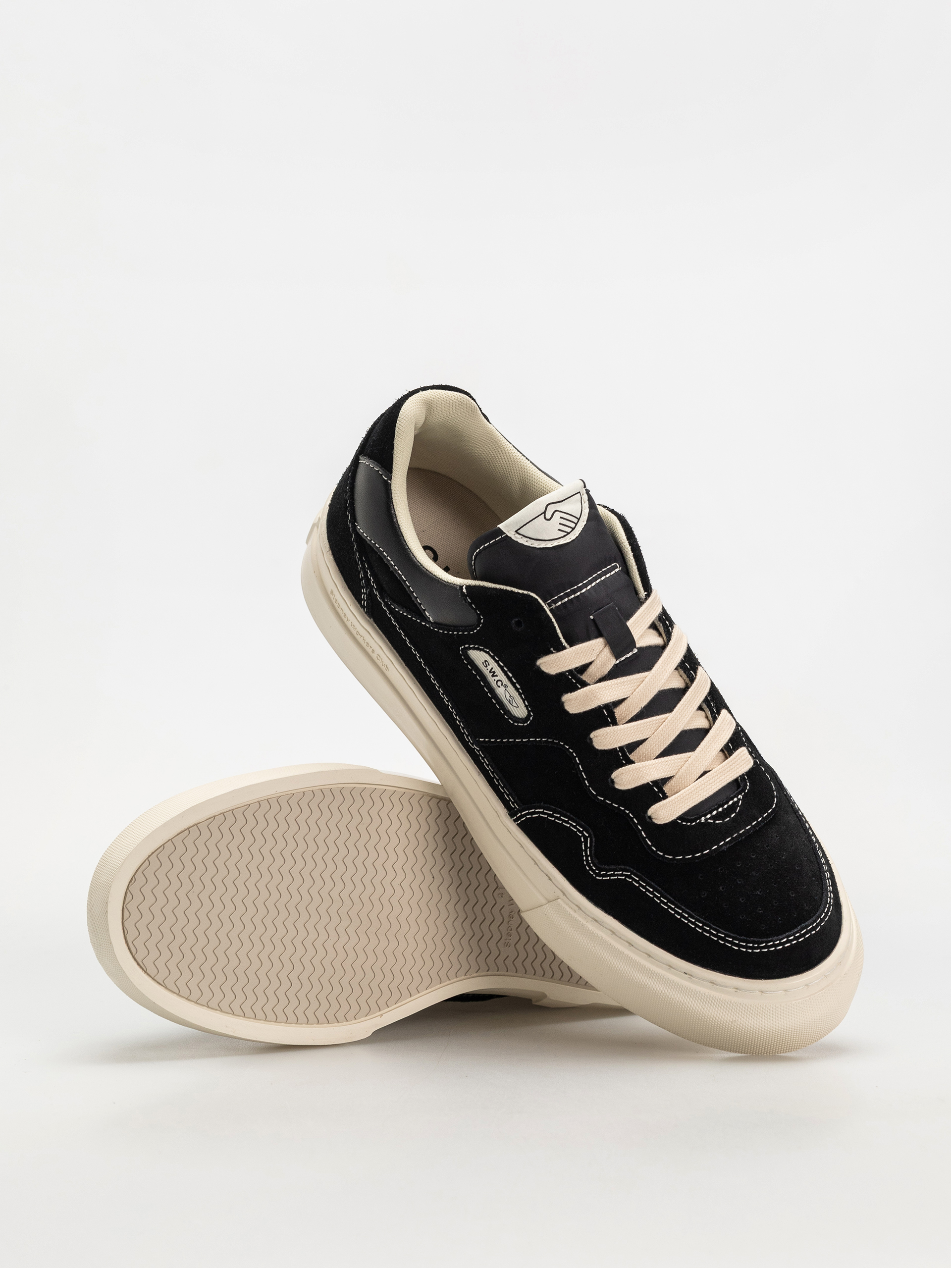Stepney Workers Club Pearl Schuhe (suede black)