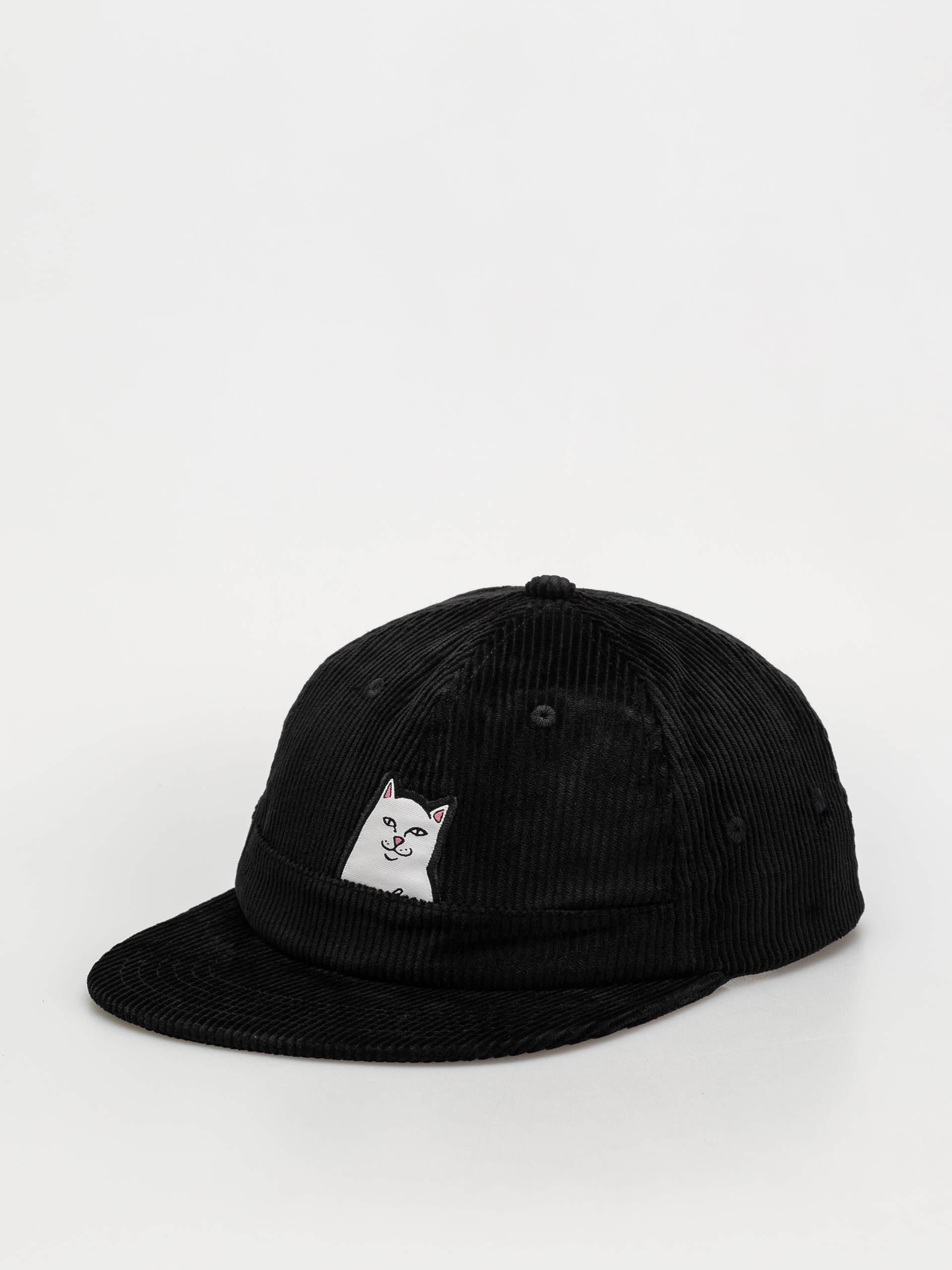 RipNDip Lord Nermal Corduroy Cap (black)