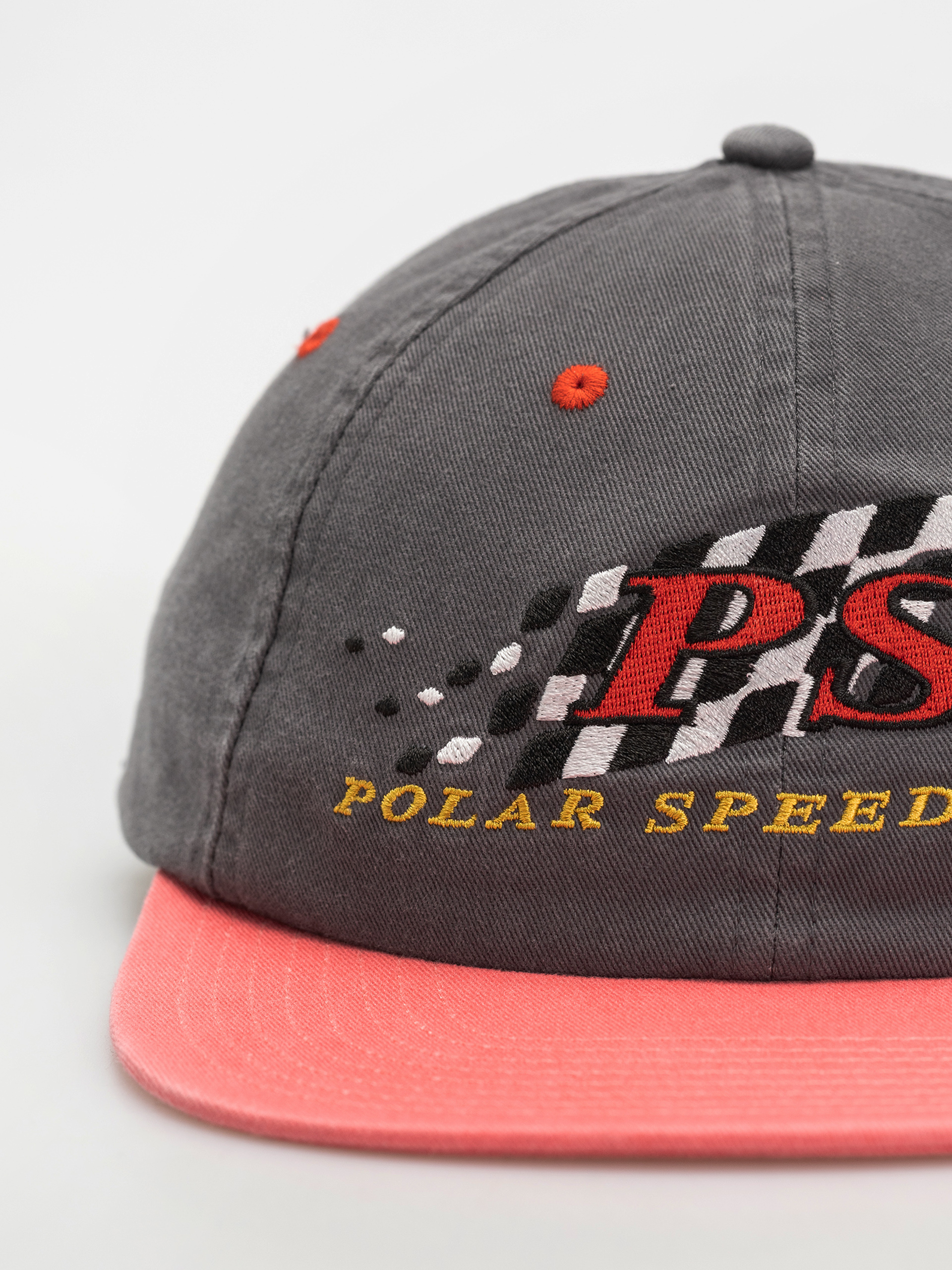 Polar Skate Michael Polar Speed Club Cap (grey/red)