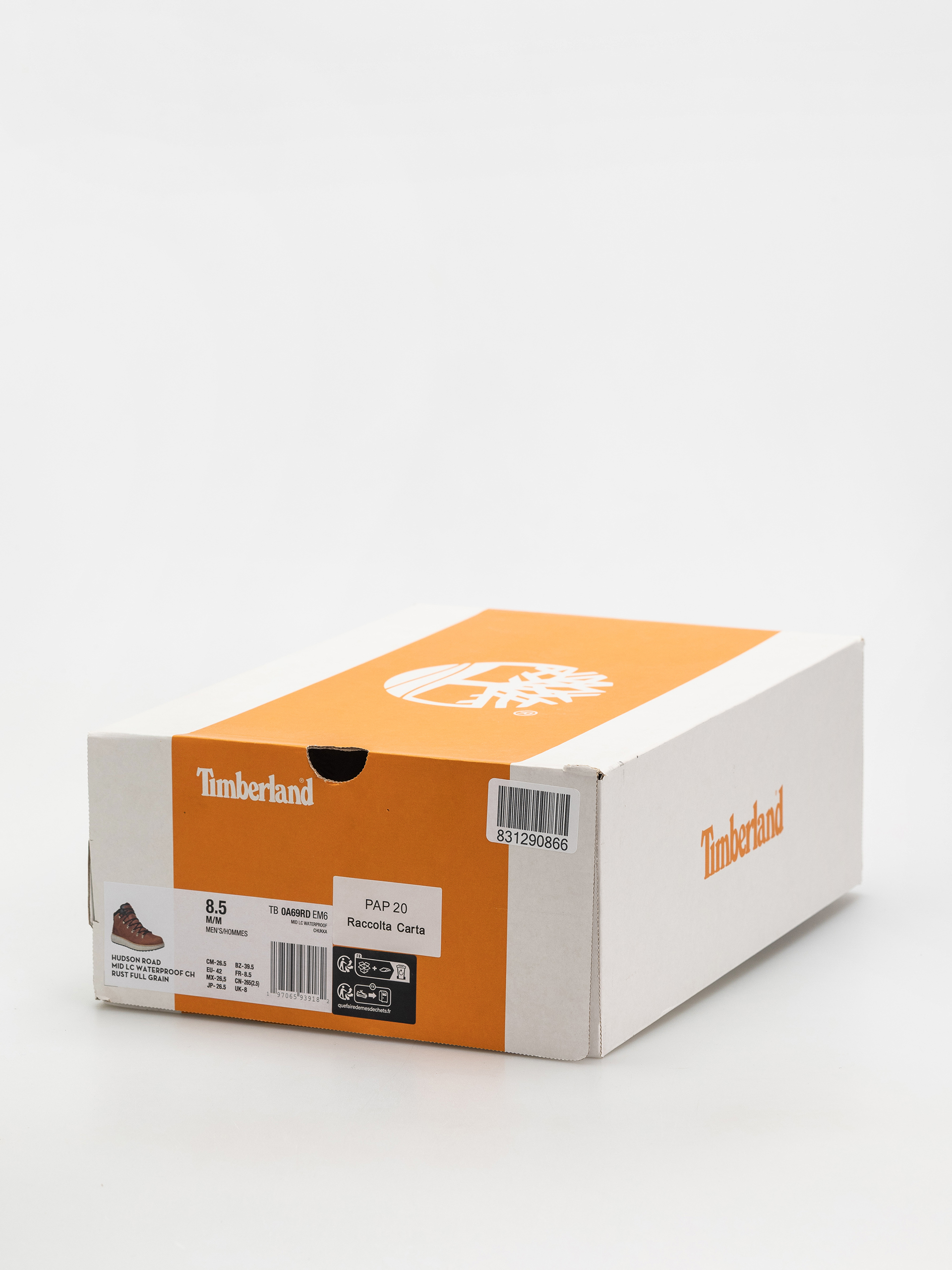 Timberland Hudson Road winter shoes (rust full grain)