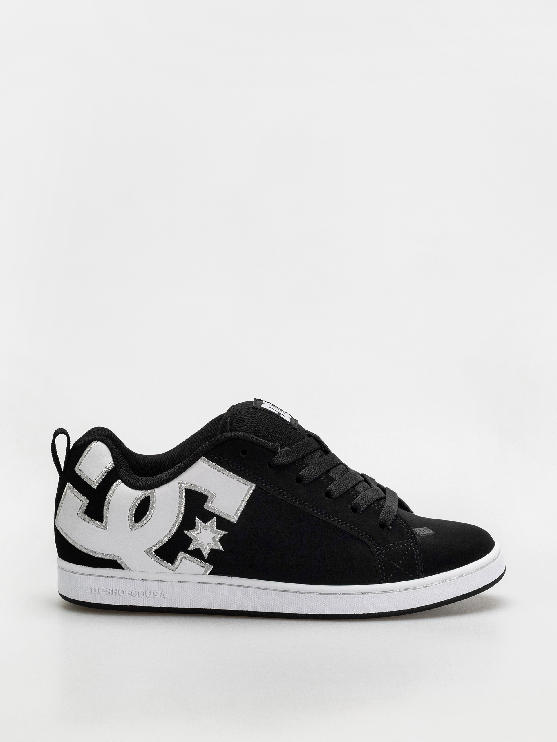 DC Court Graffik Wmn Shoes (black/white stencil)