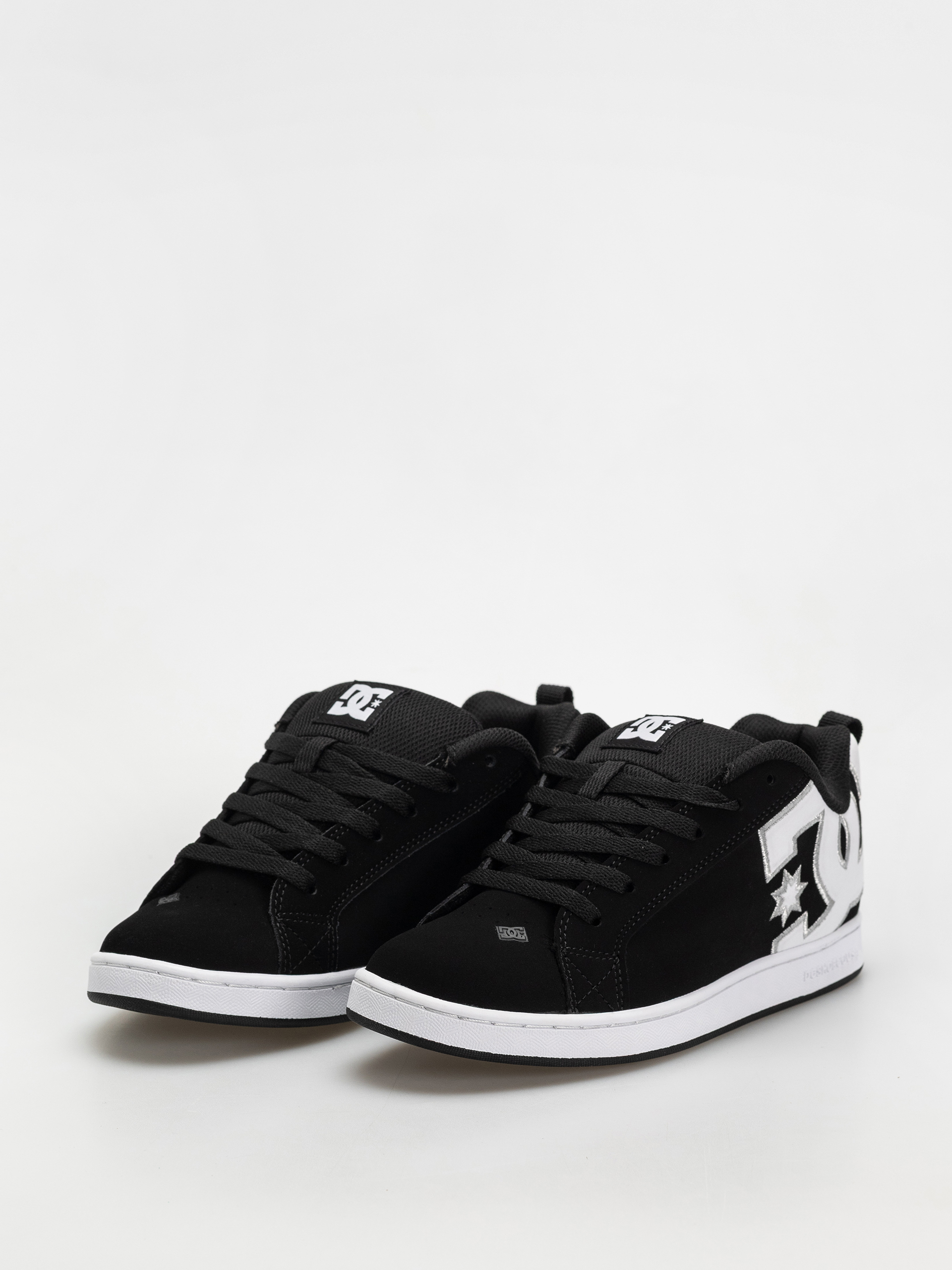 DC Court Graffik Wmn Shoes (black/white stencil)