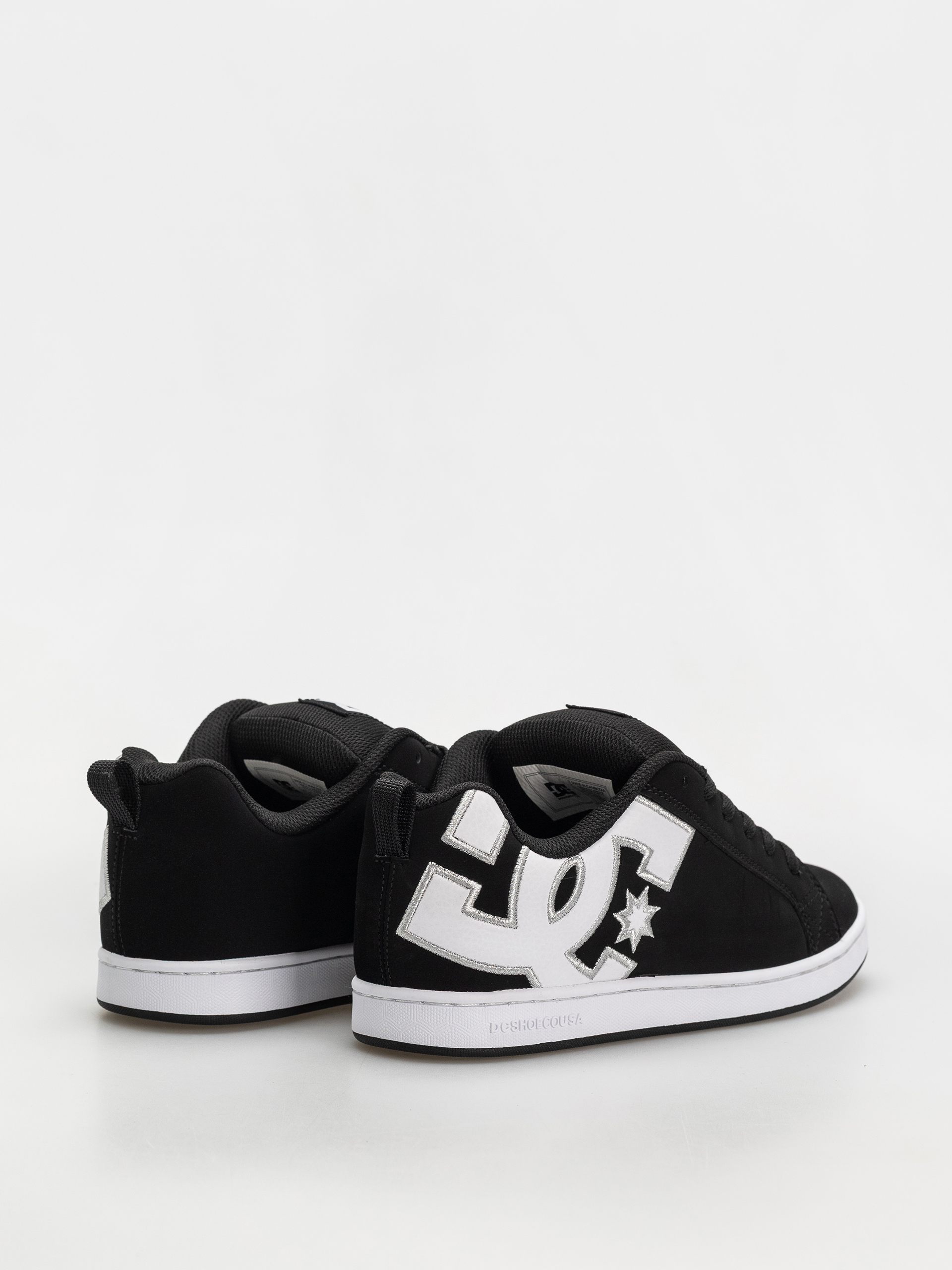 DC Court Graffik Wmn Shoes (black/white stencil)