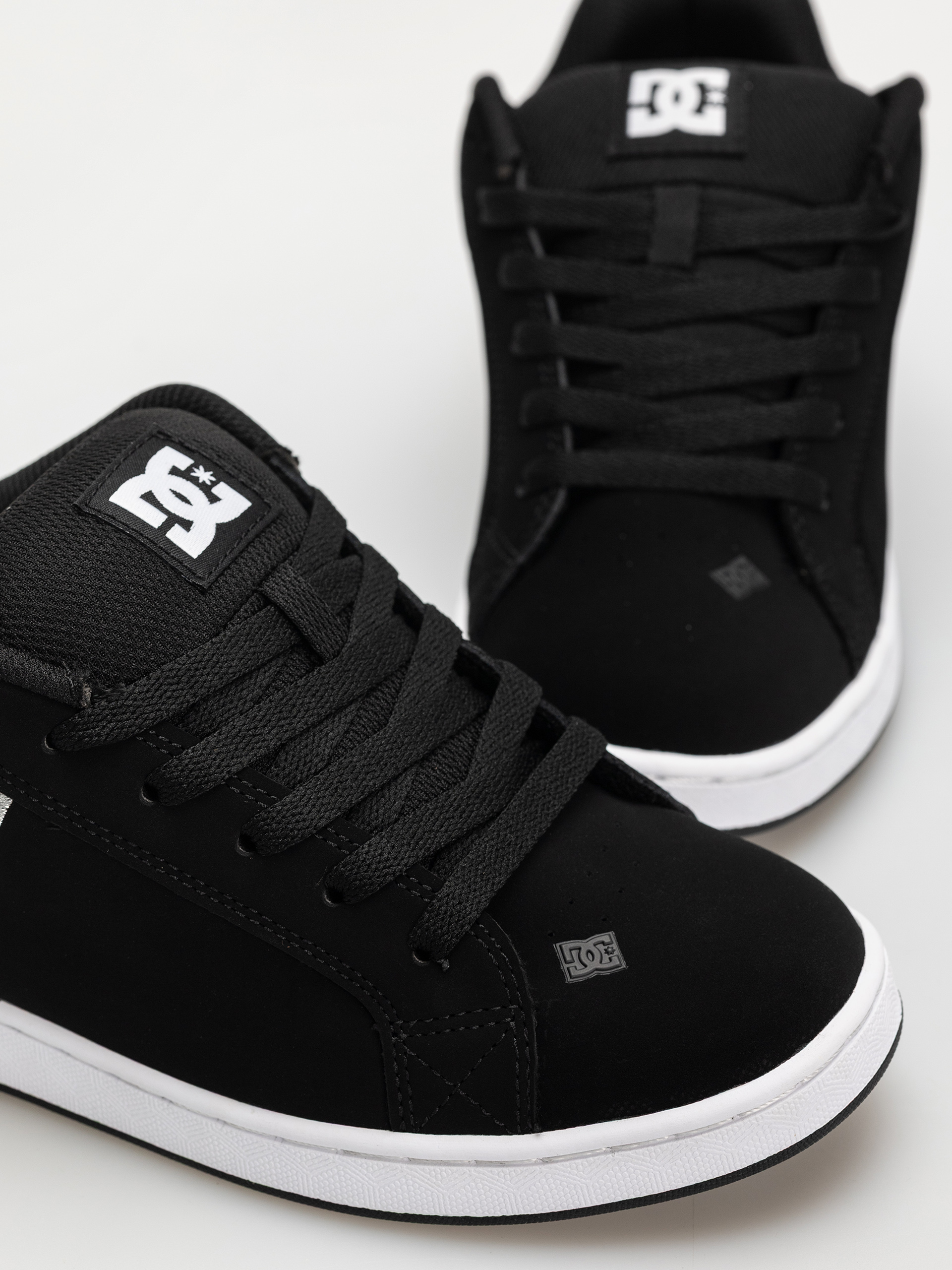 DC Court Graffik Wmn Schuhe (black/white stencil)