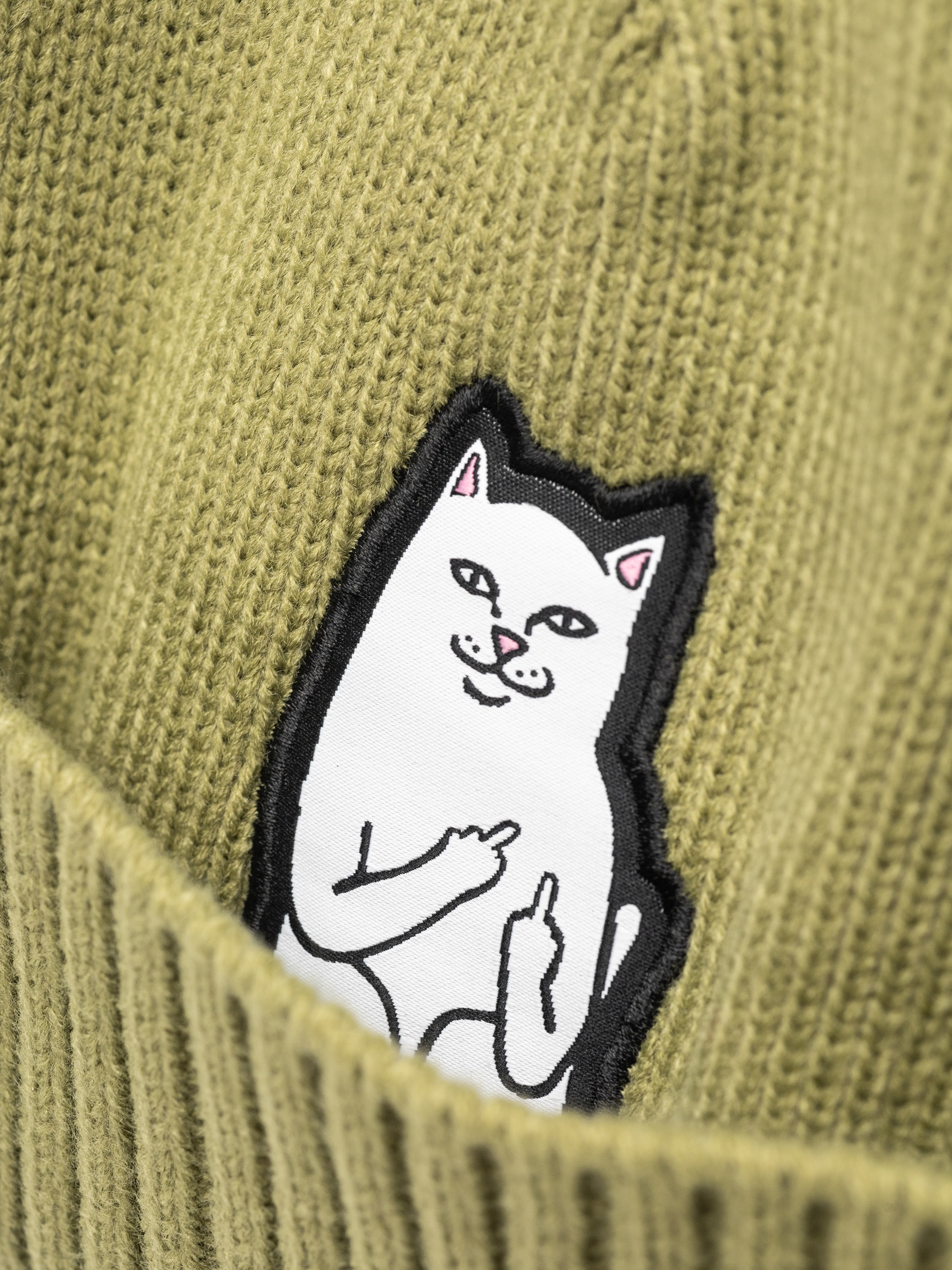 RipNDip Beanie Lord Nermal (light forest)