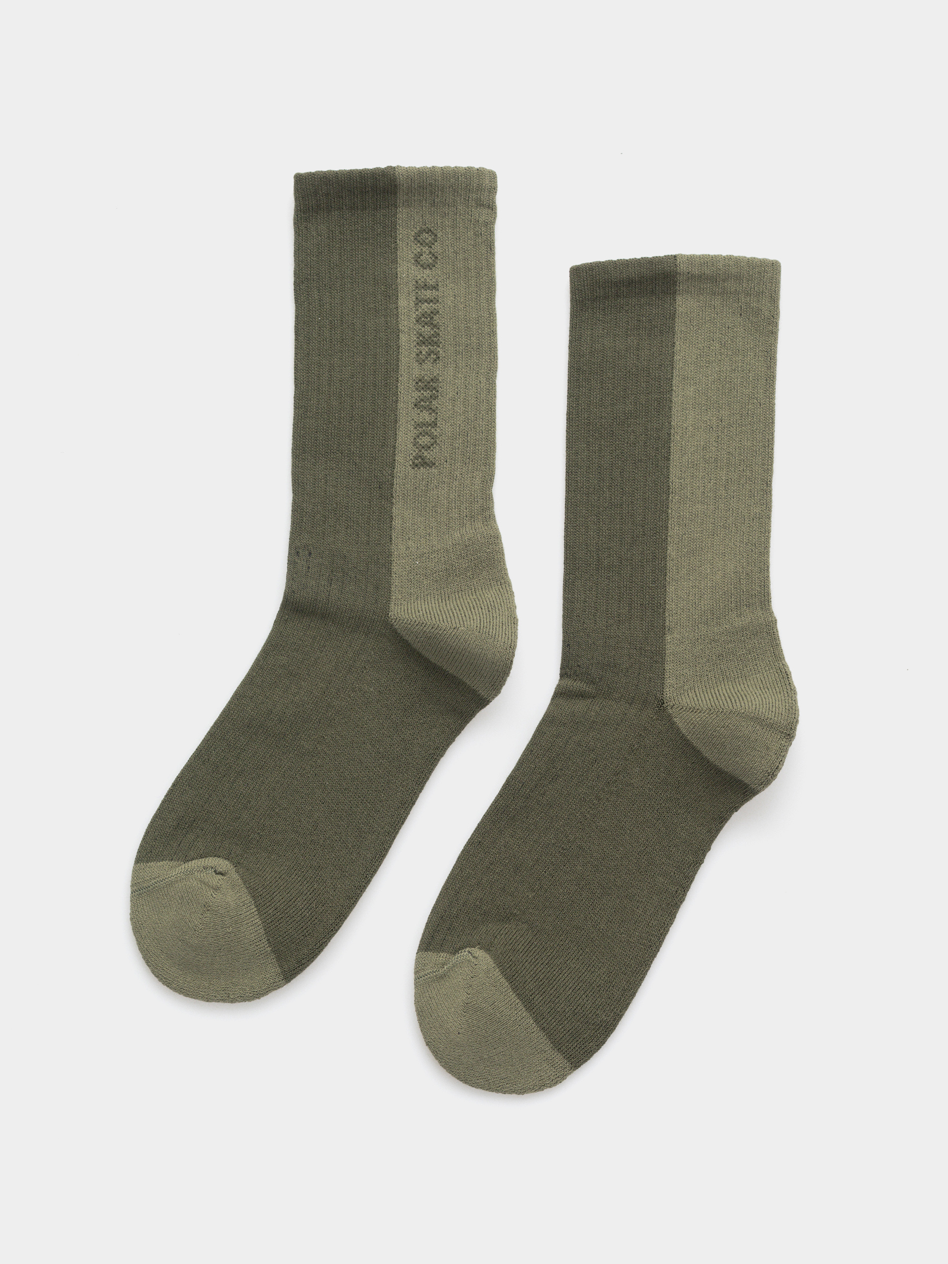 Polar Skate Socks Rib 50/50 (uniform green)