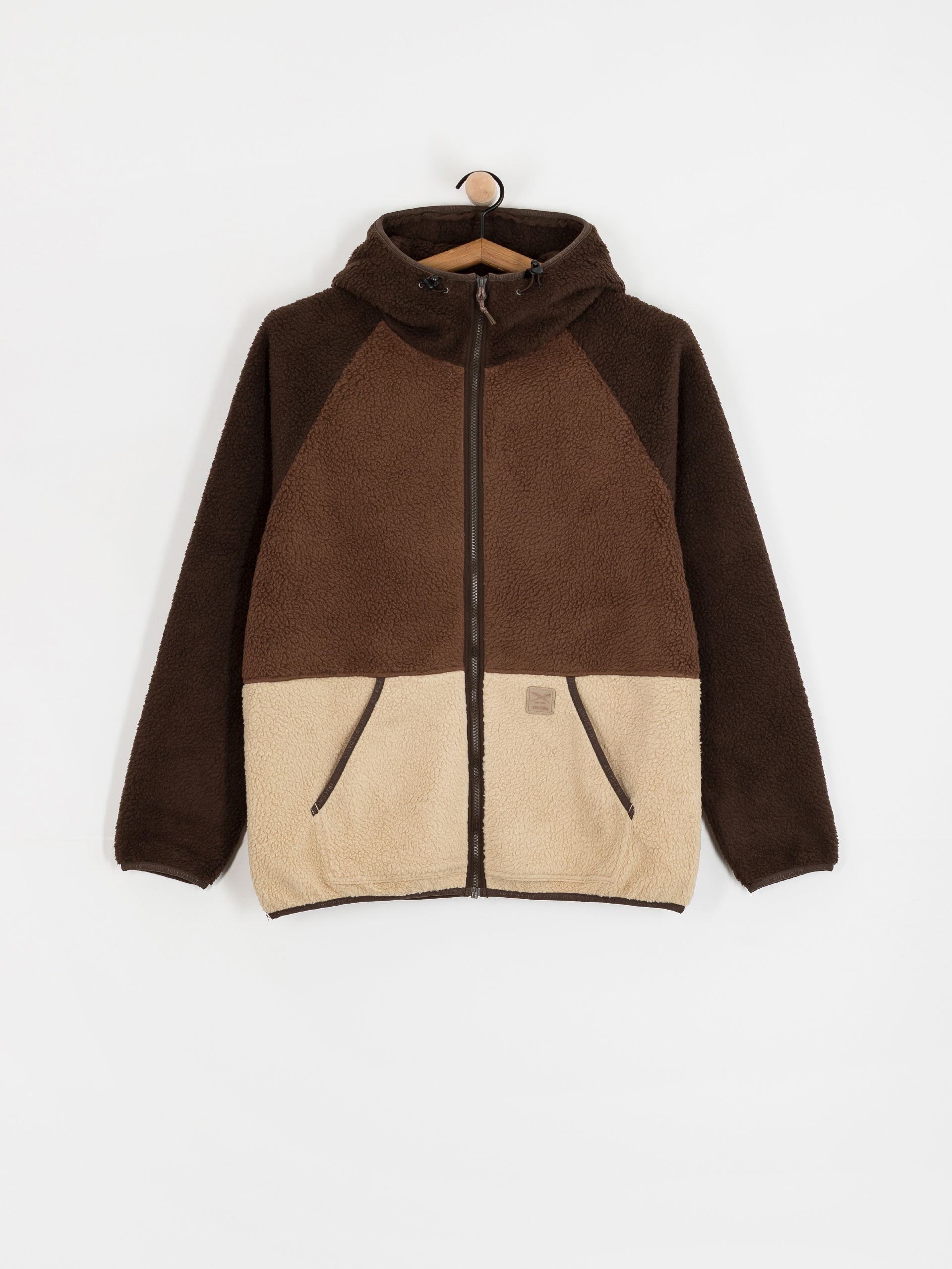 Mens Iriedaily Quentin Fleece Fleece  (dark coffee)