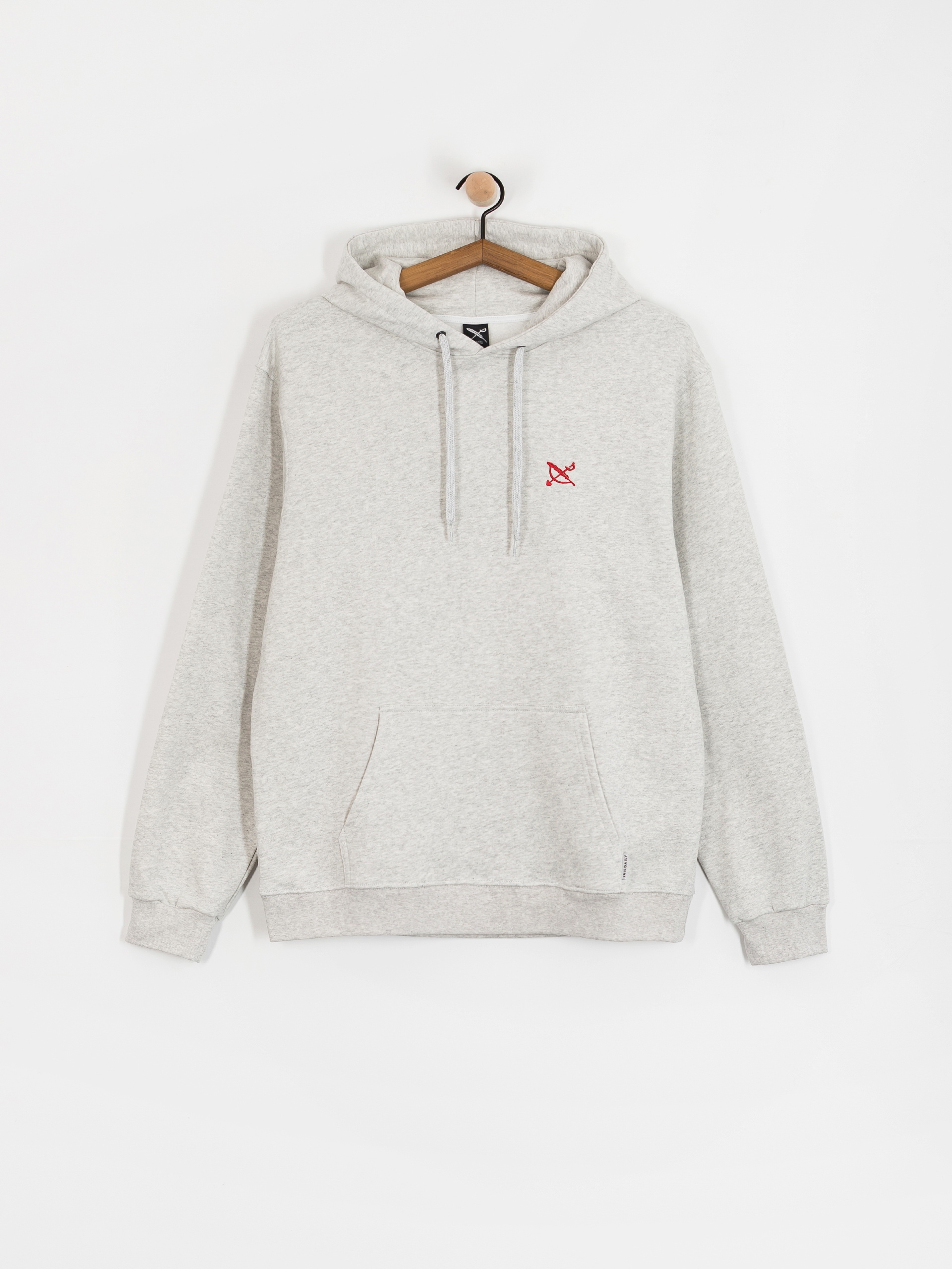 Iriedaily No Love HD Hoodie (ash heather)