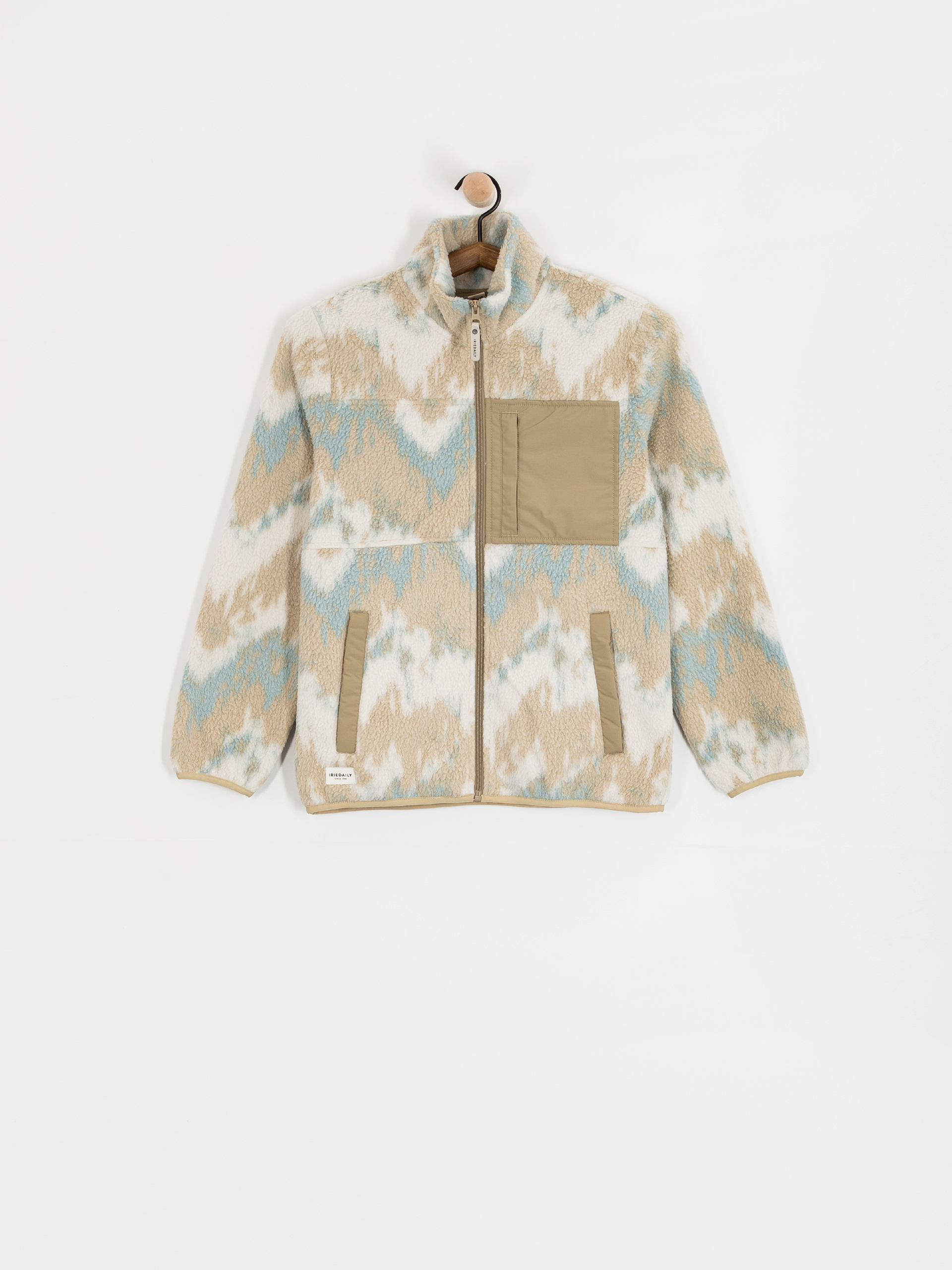 Iriedaily Arkta Teddy 2 Jacke Wmn (khaki grey)