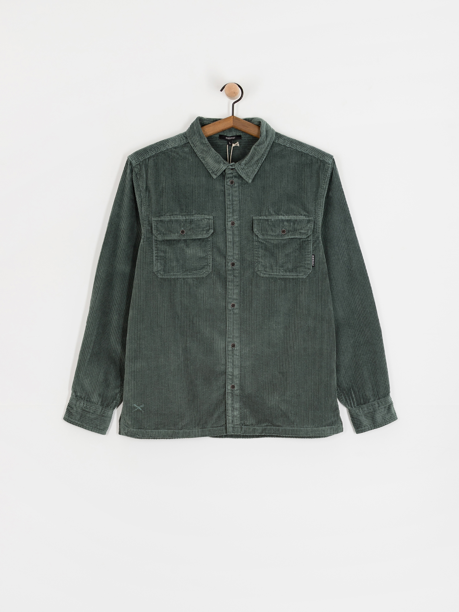 Iriedaily Bubble Cord Shirt (cool jungle)