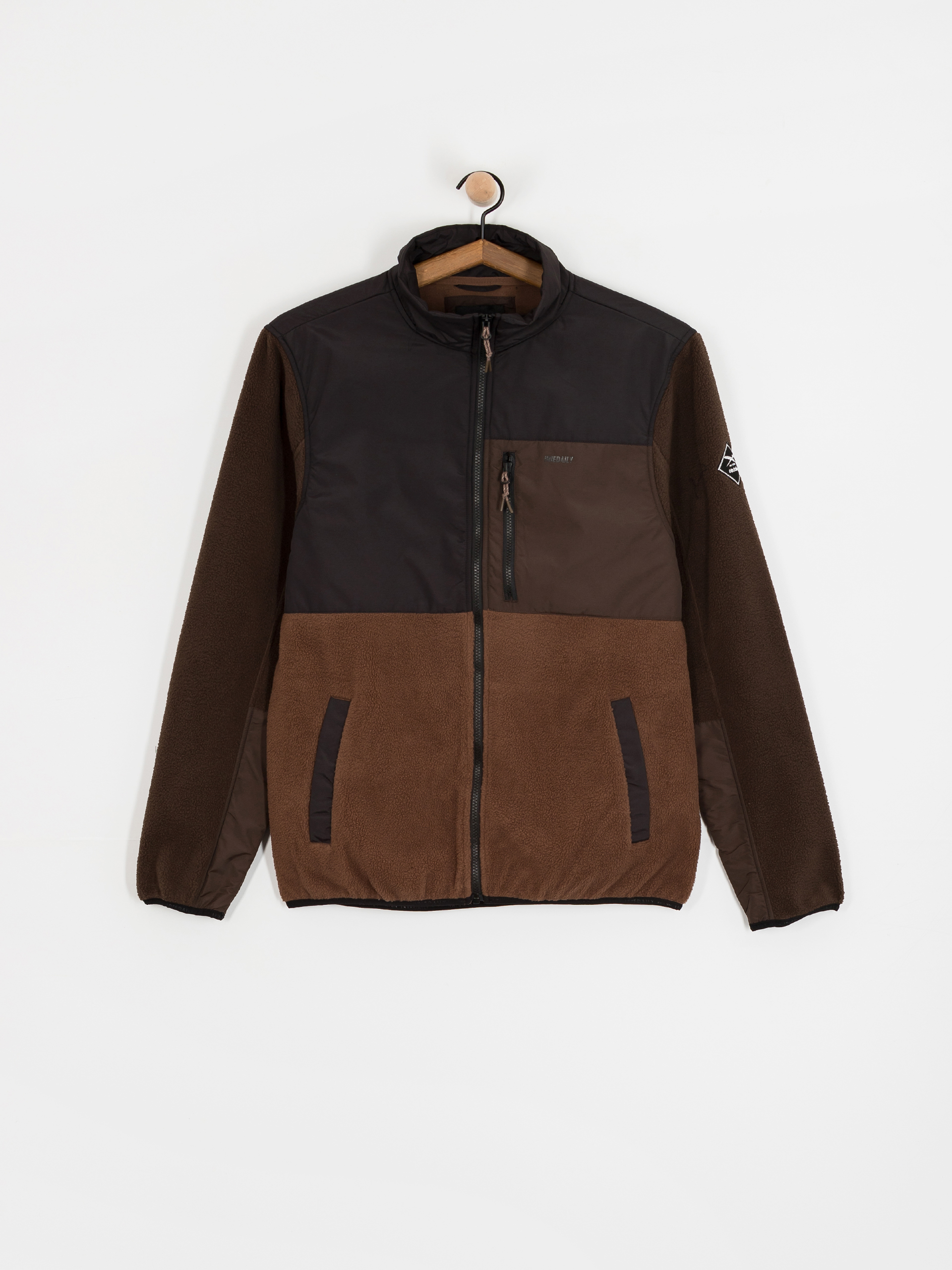 Iriedaily Auf Deck Fleece Jacke (dark coffee)