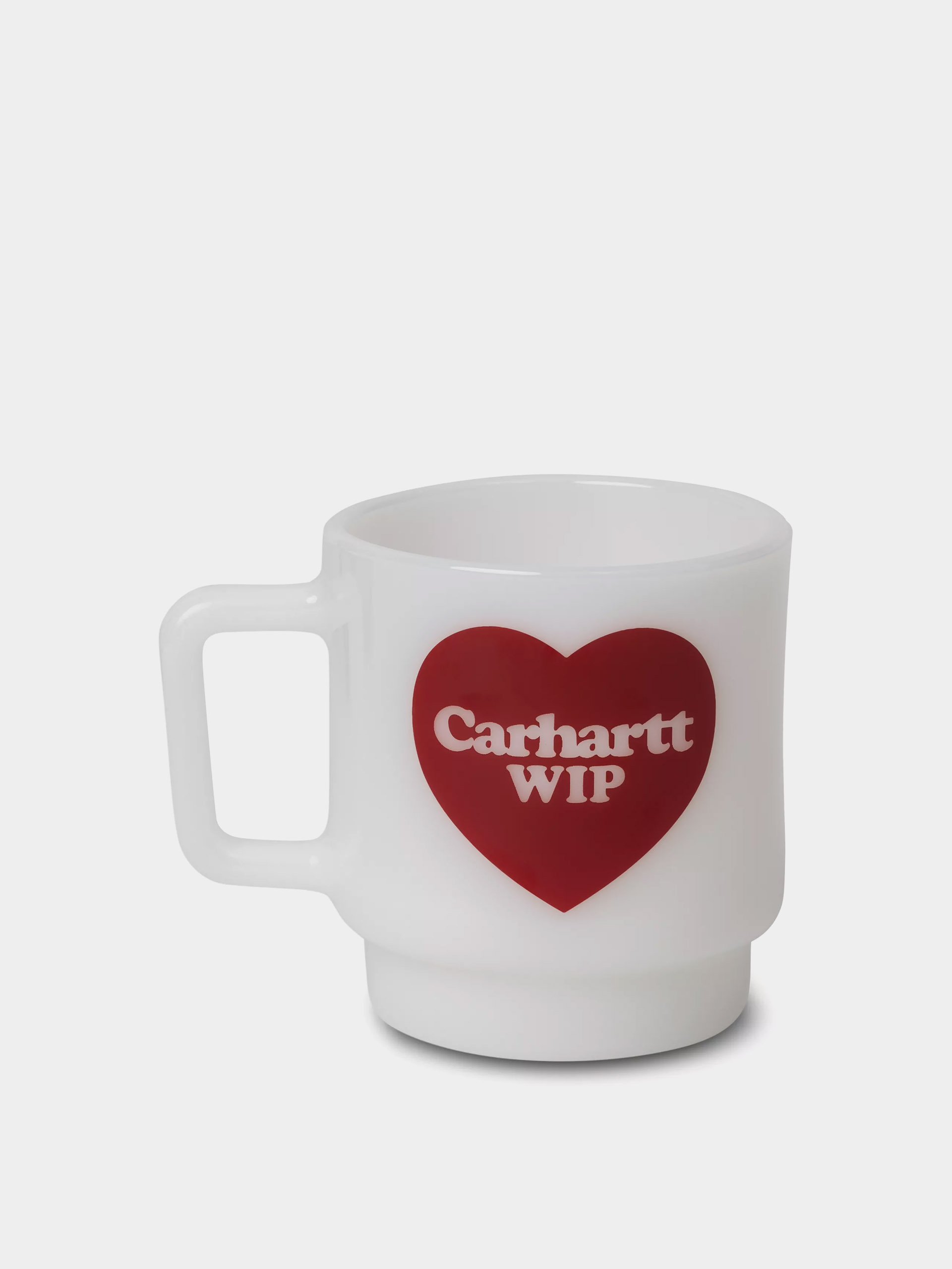Carhartt WIP Cup Heart Glass Mug (white)