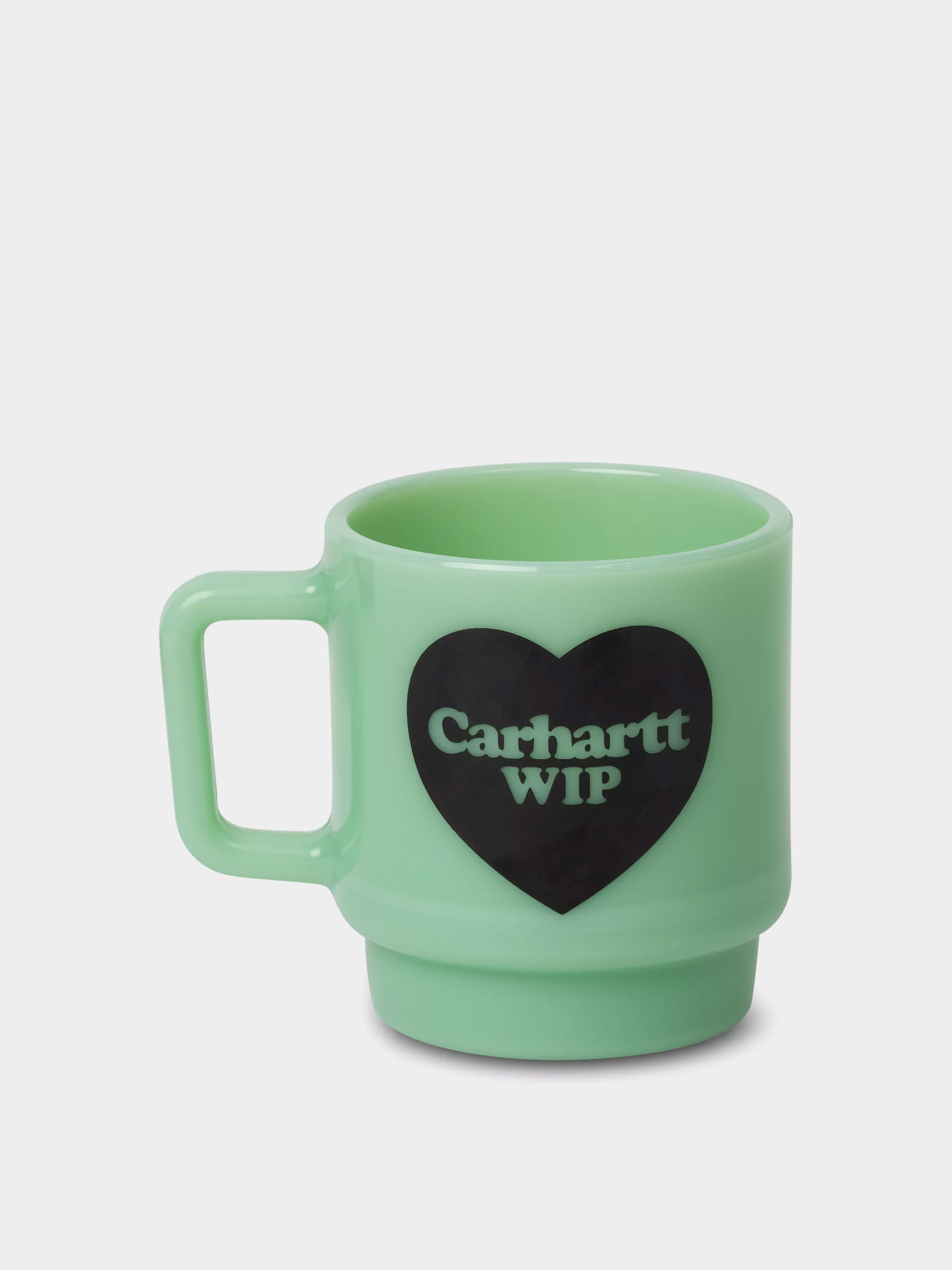Carhartt WIP Cup Heart Glass Mug (jade)