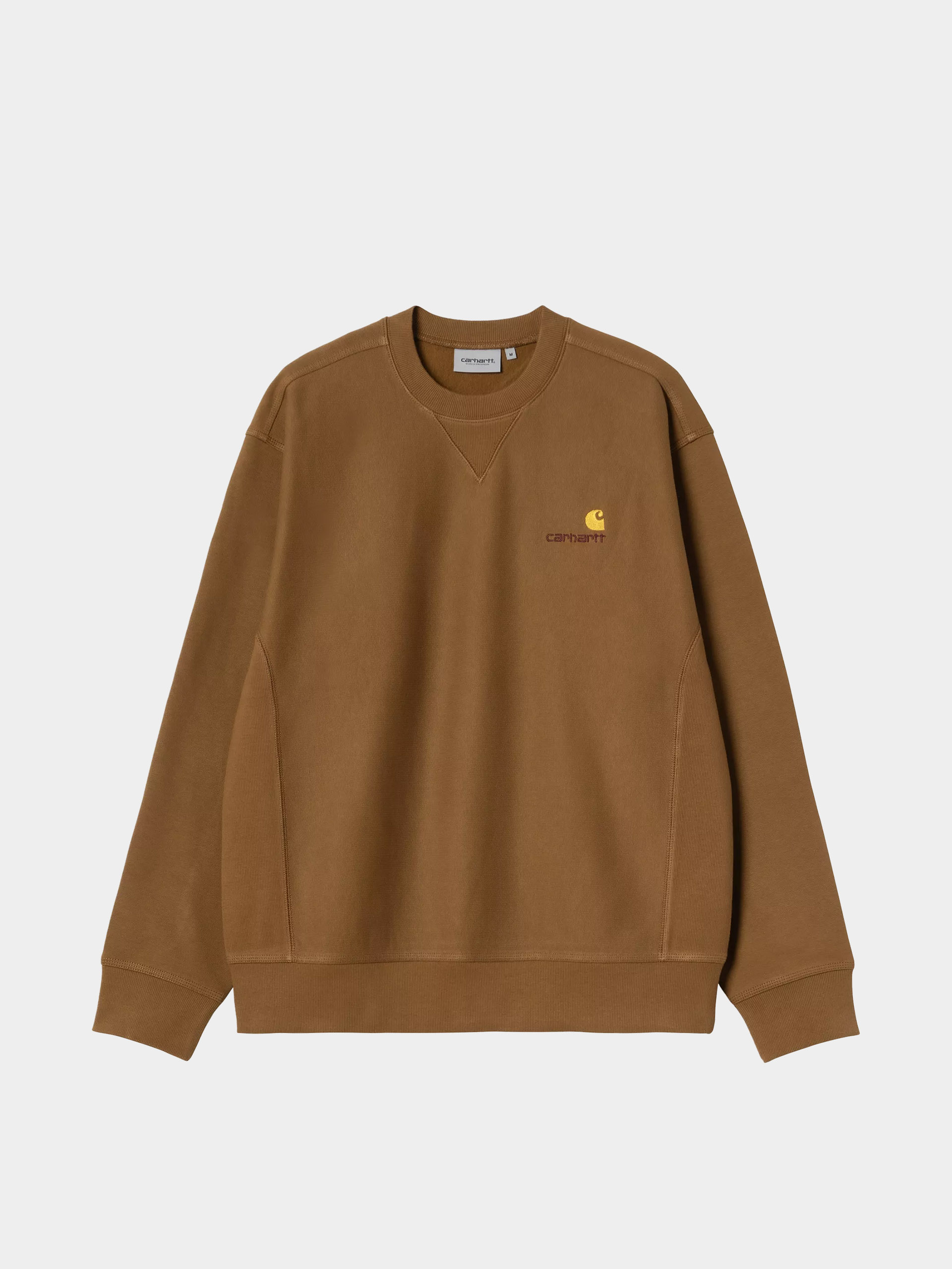 Carhartt WIP Sweatshirt American Script (hamilton brown)