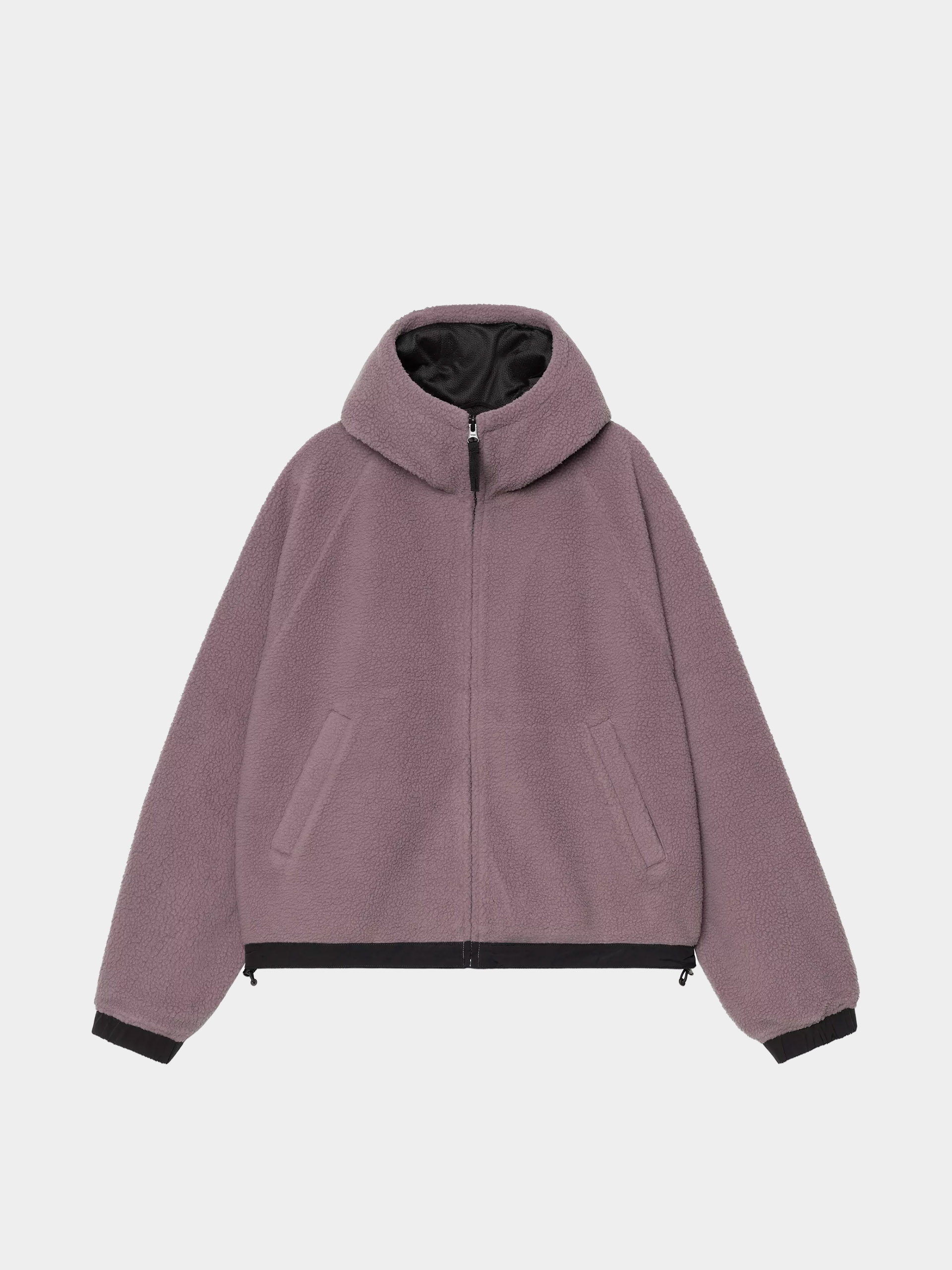 Damen Carhartt WIP Fleece Jacke Helix (phlox/porphyry)