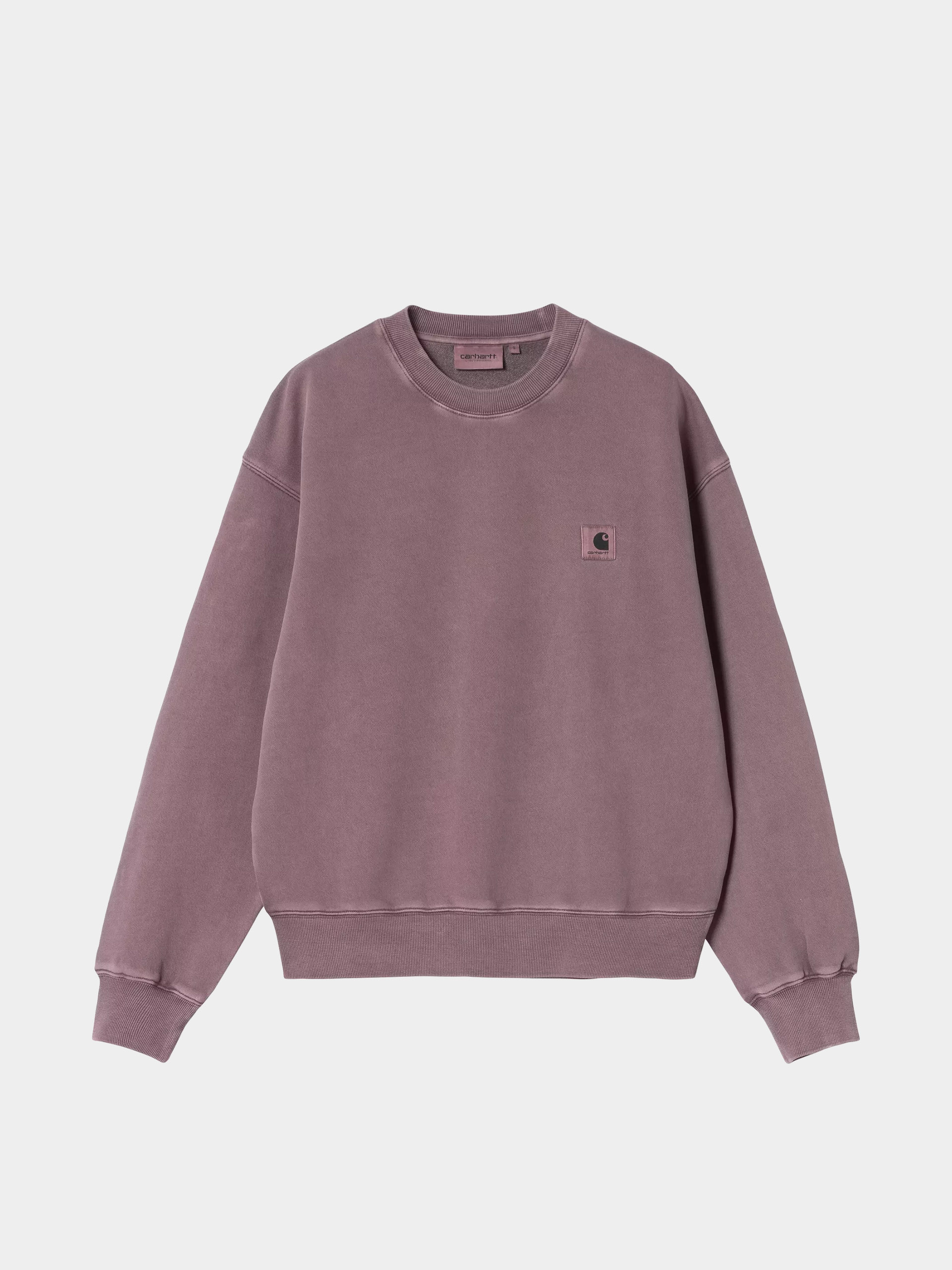 Carhartt WIP Sweatshirt Nelson Wmn - pink (phlox/garment dyed)