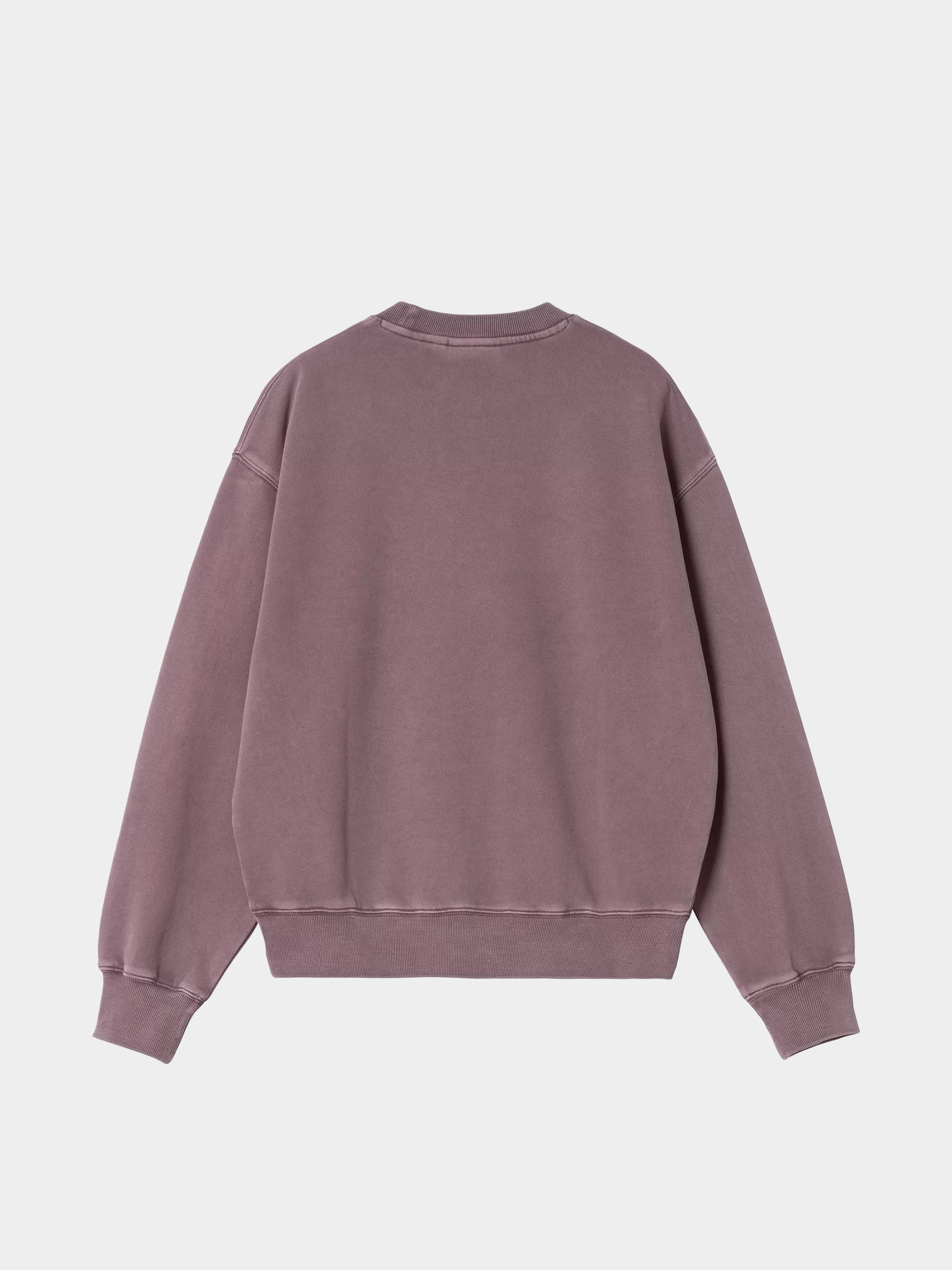 Carhartt WIP Sweatshirt Nelson Wmn - pink (phlox/garment dyed)