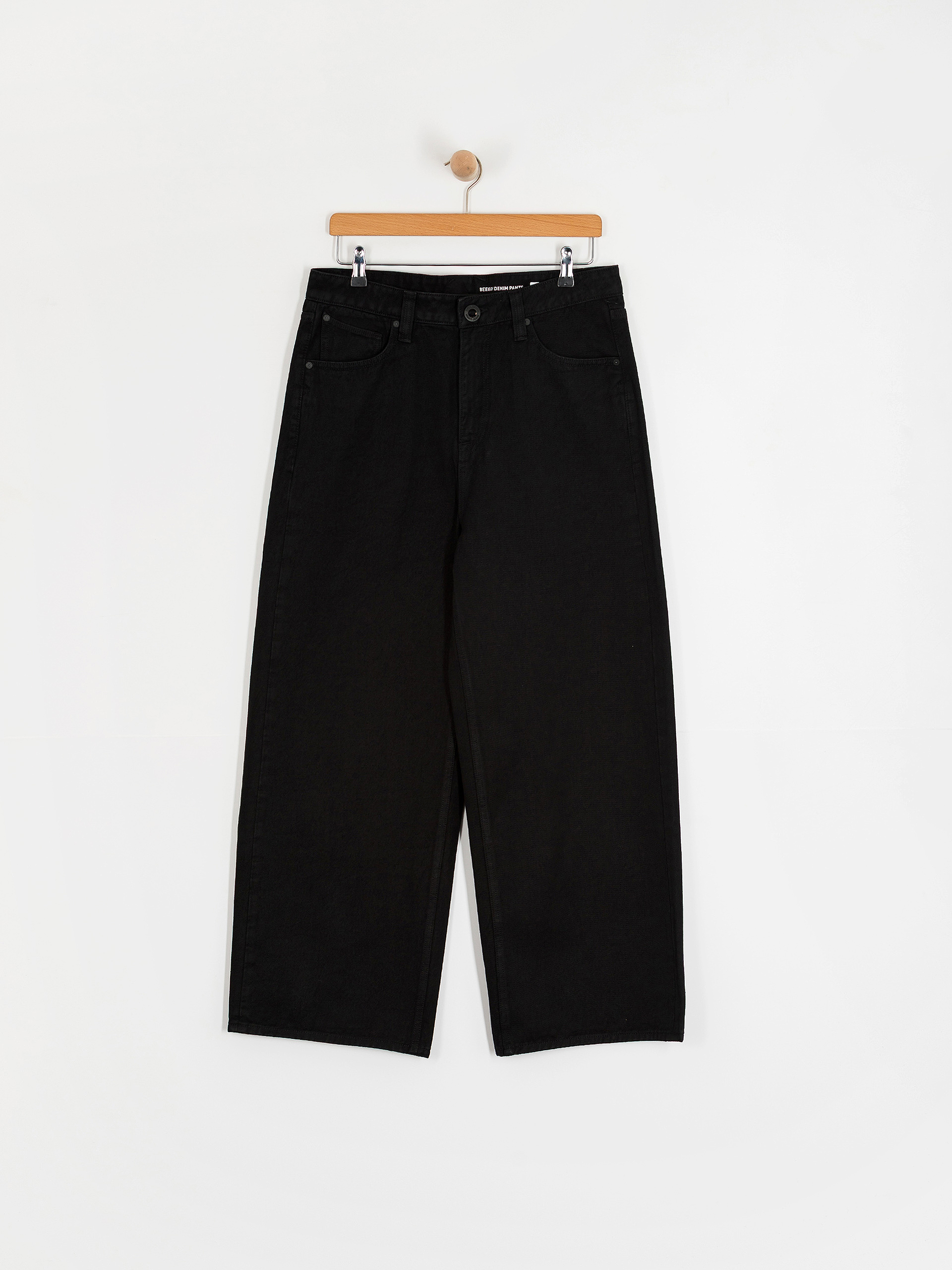 Volcom Beeggy Denim Pants Wmn (black combo)