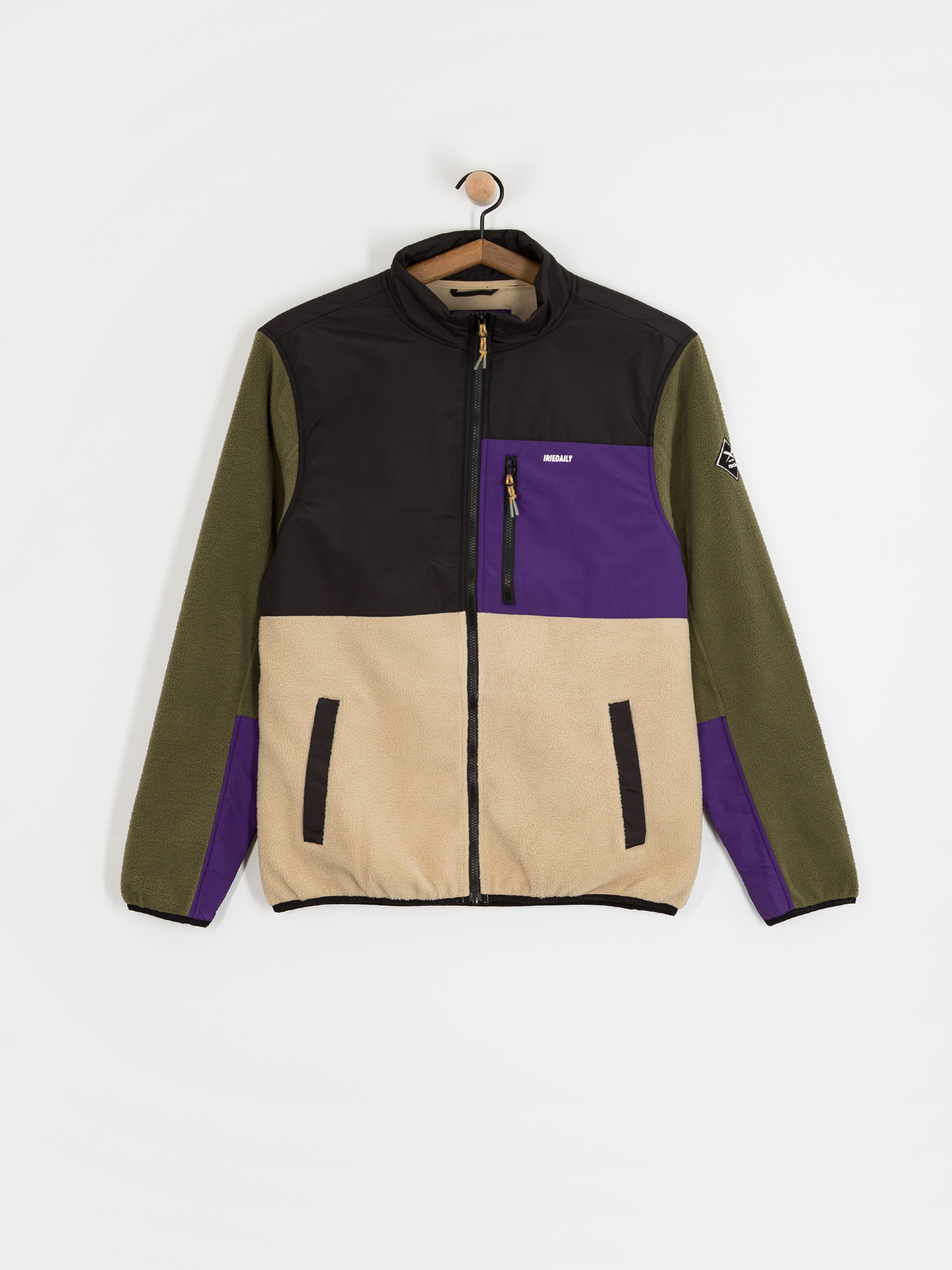 Iriedaily Jacket Auf Deck Fleece - violet (deep purple)