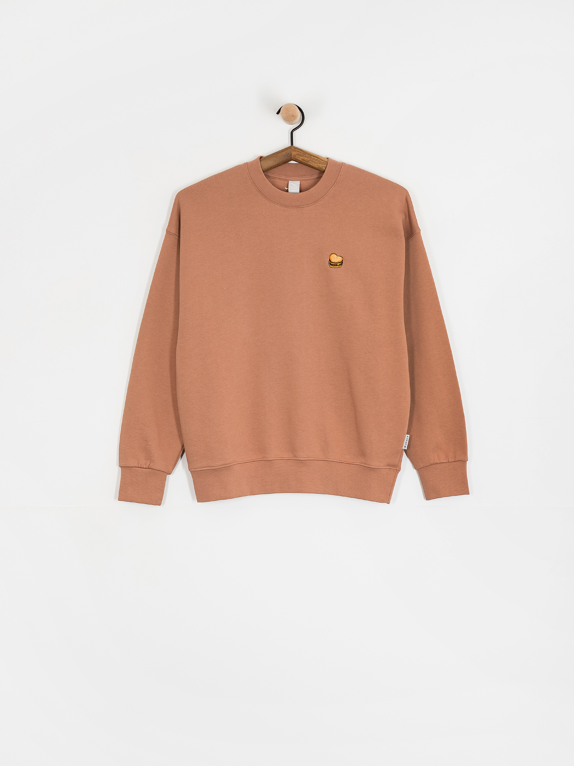 Iriedaily Sweatshirt Burger Love Wmn (cedar rose)