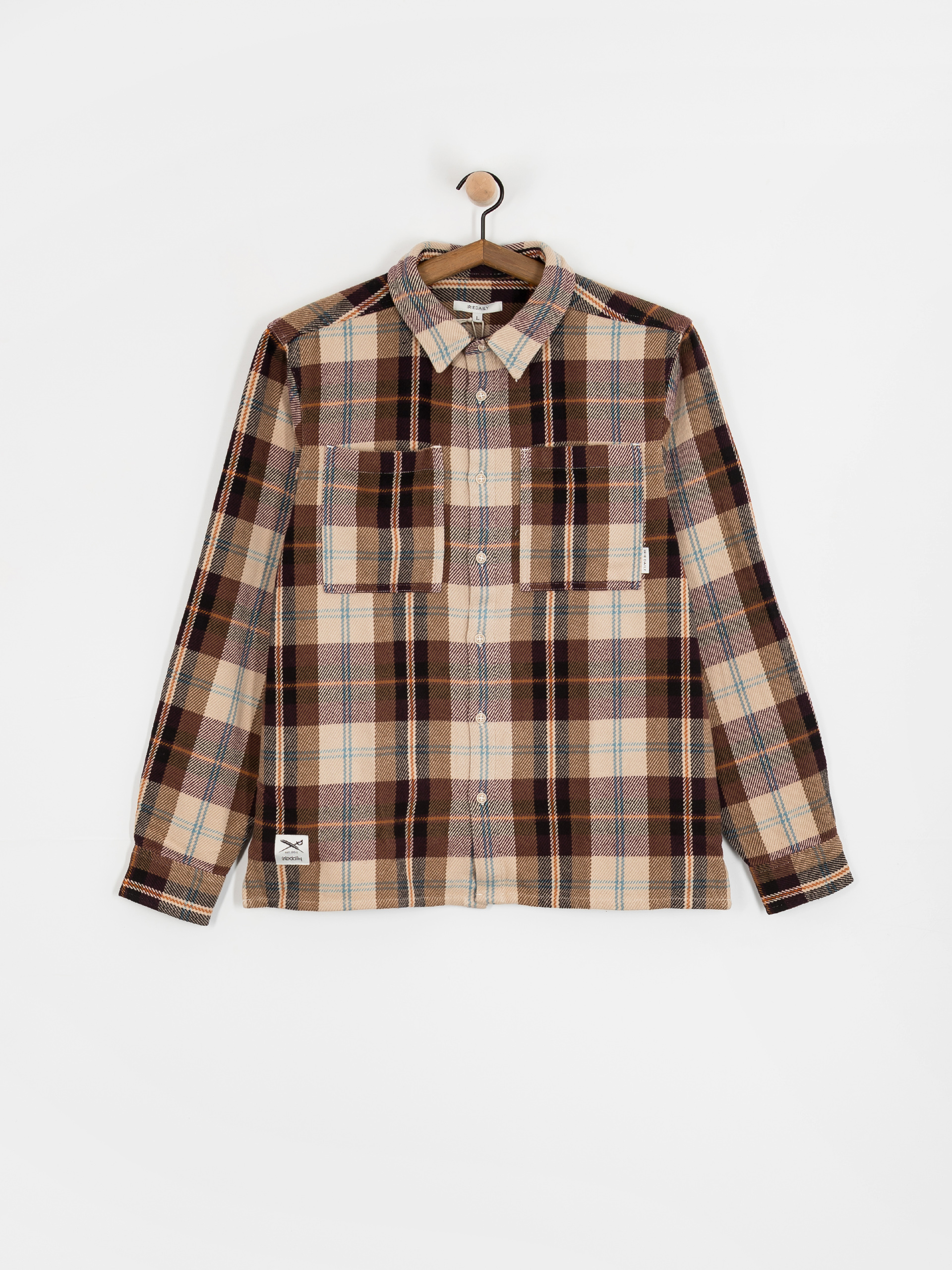 Iriedaily Shirt Chillax Lumber (sandstone)