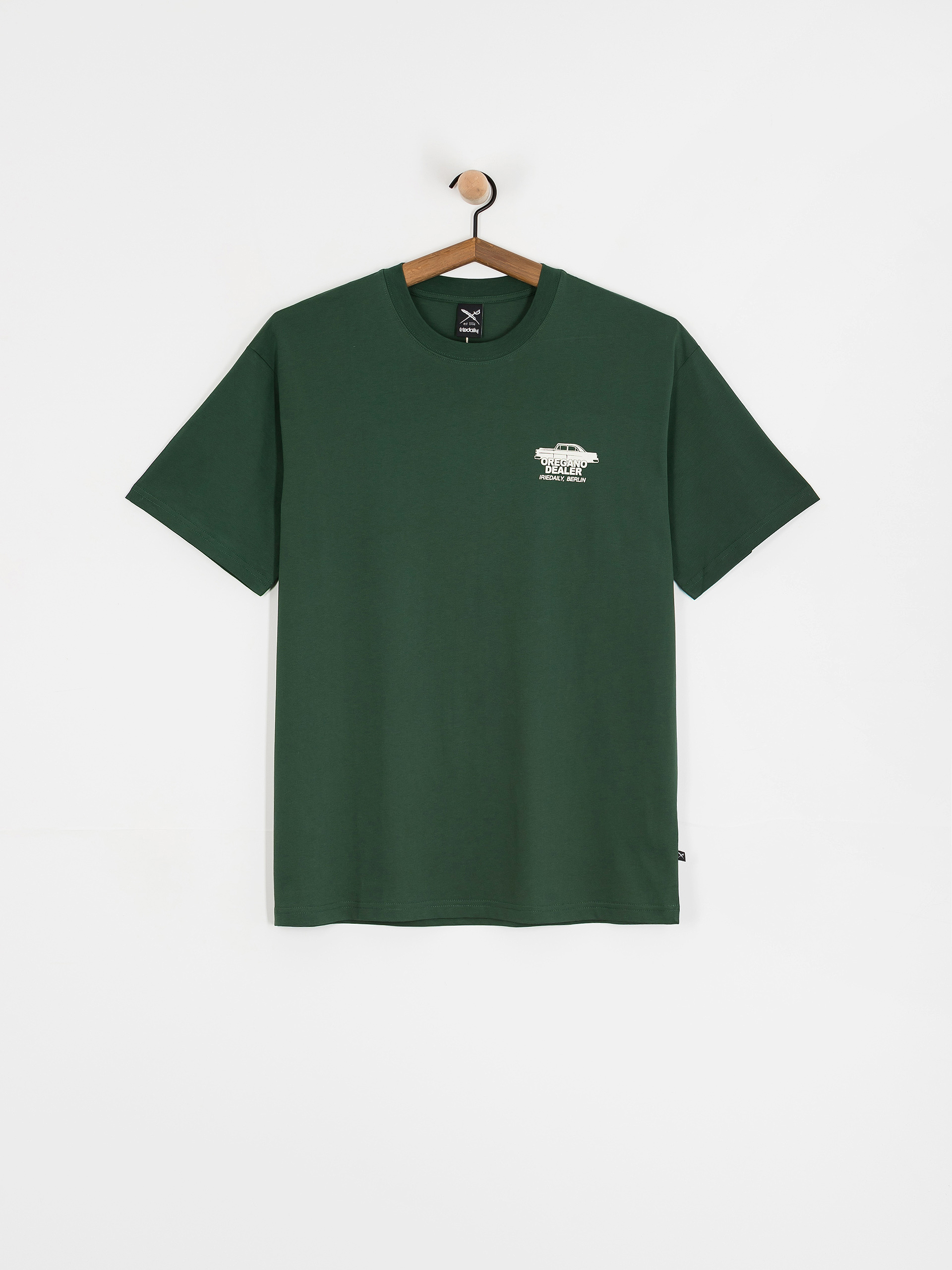 Iriedaily T-Shirt Oregano Dealer (bottle green)