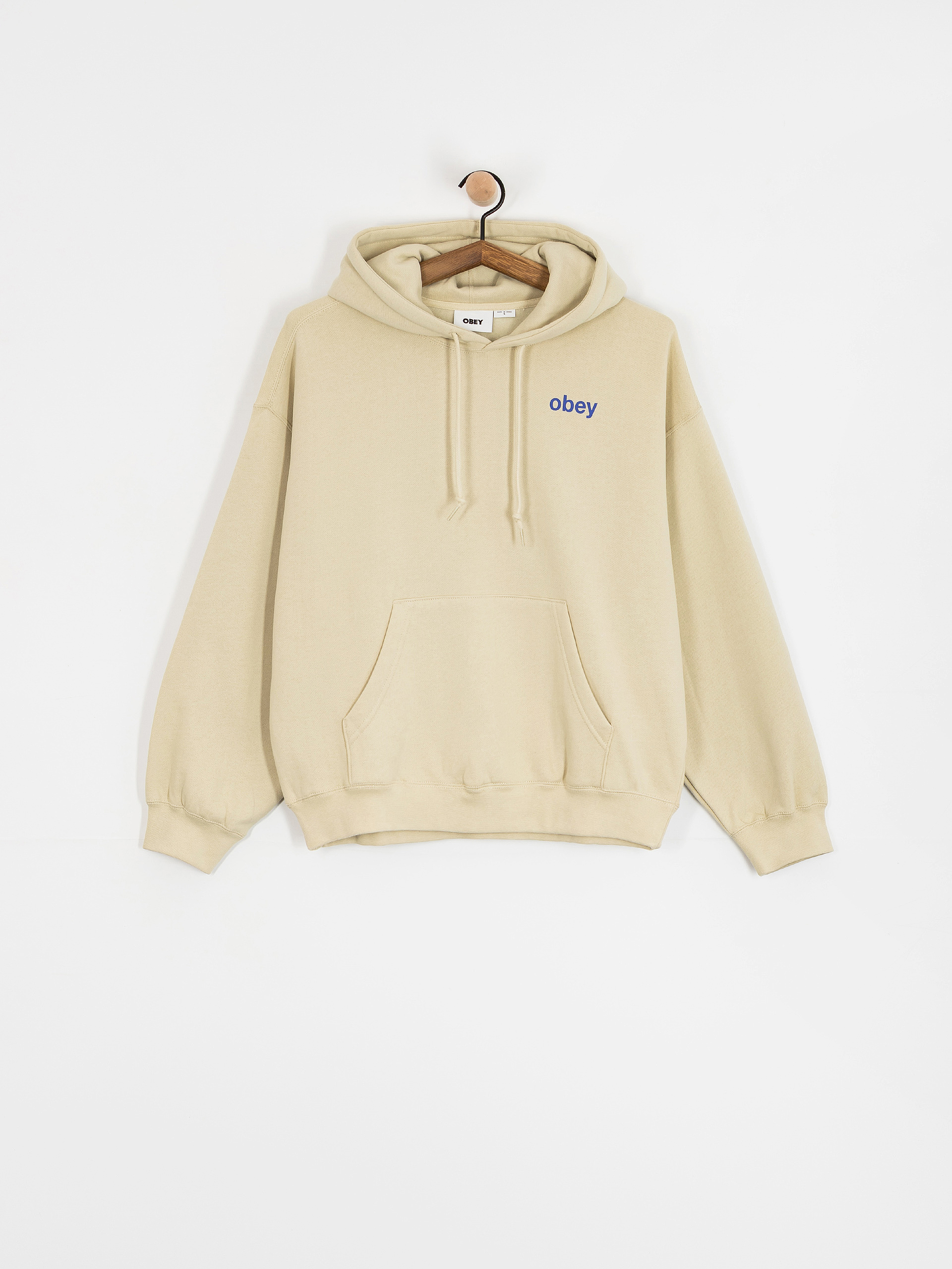 OBEY Hoodie Time Baggy Relaxed HD Wmn (sand)