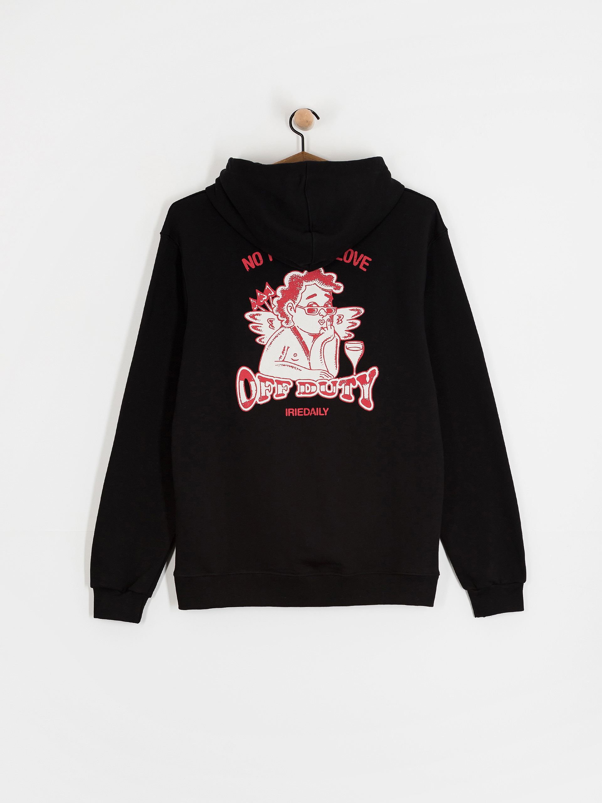 Iriedaily Hoodie No Love HD (black)