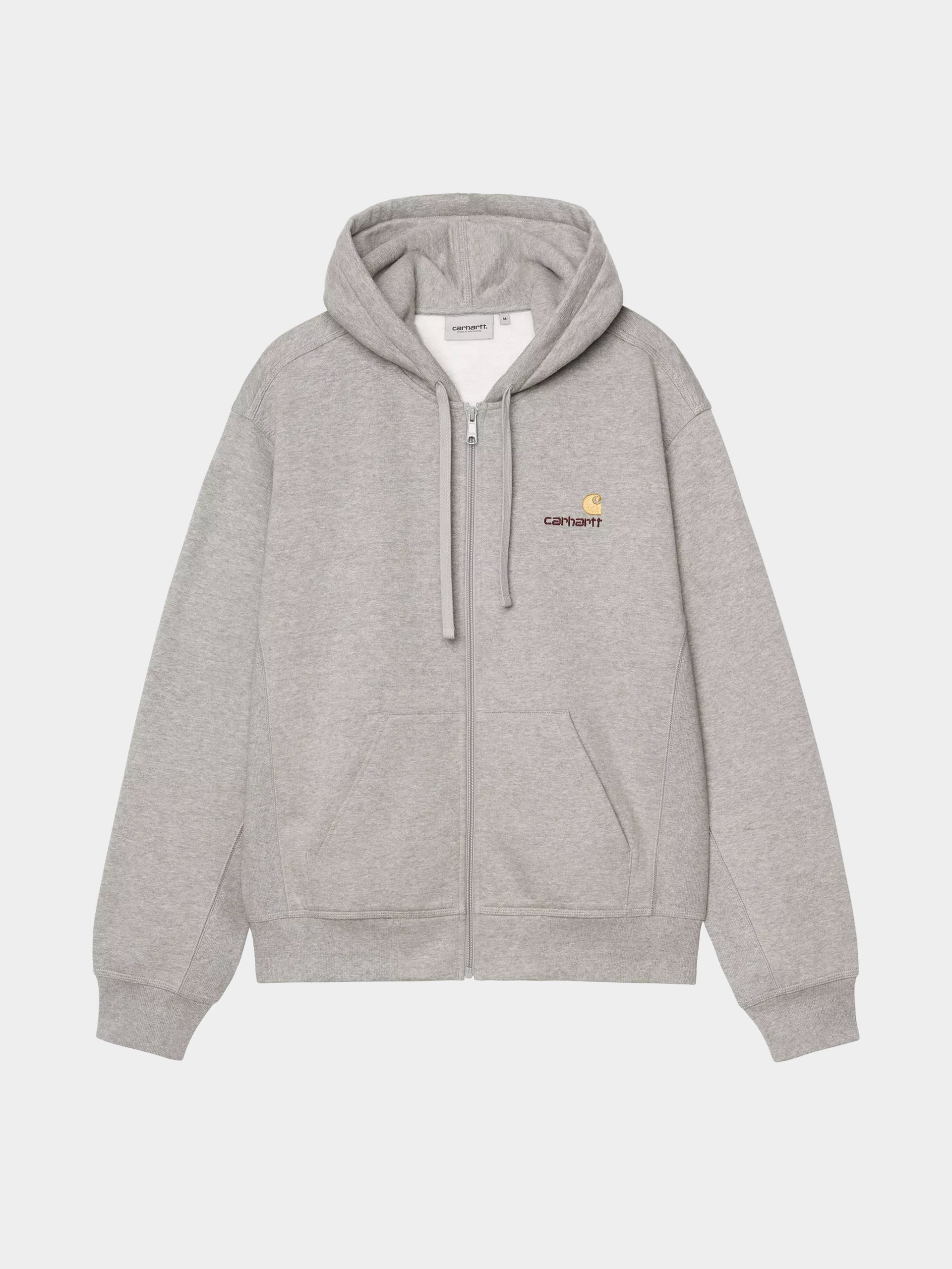 Carhartt WIP Hoodie American Script ZHD (grey heather)