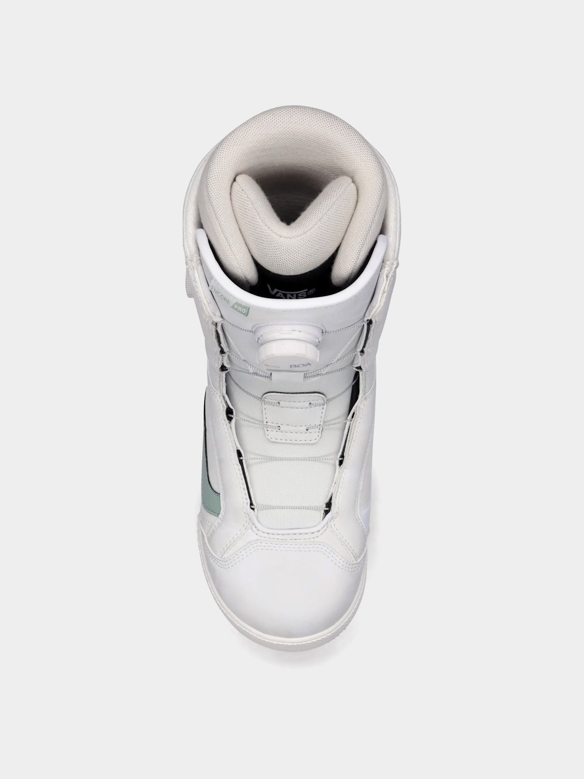 Womens Vans Snowboard boots Encore Pro (30th anniversary white/gray olive)