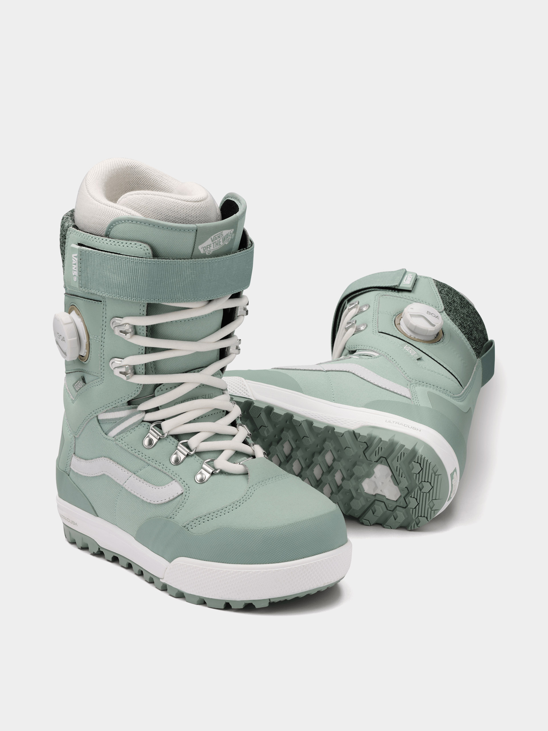 Womens Vans Snowboard boots Luna Pro (30th anniversary gray olive)