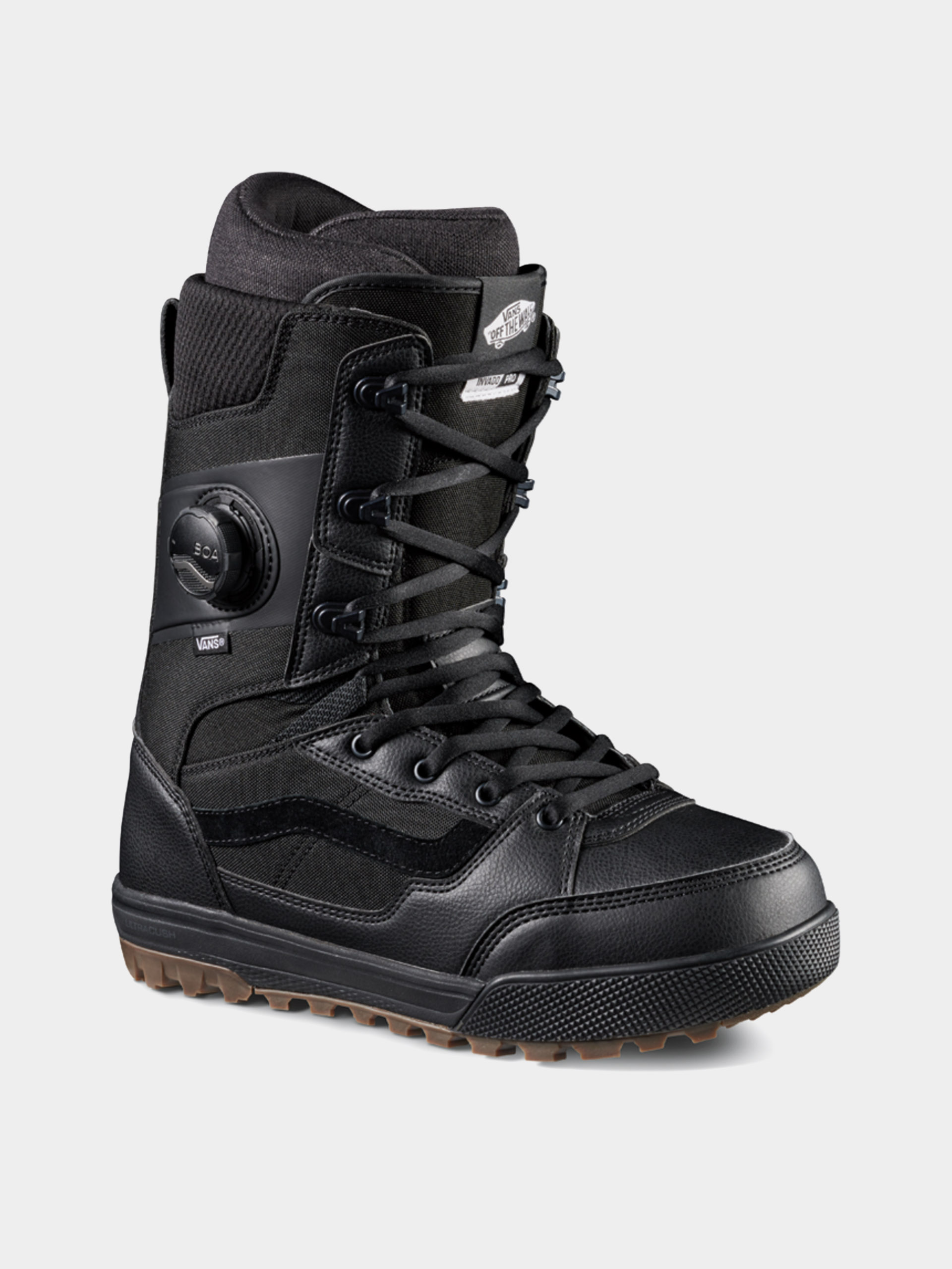 Vans Snowboard boots Invado Pro - black, golden (black/gold)