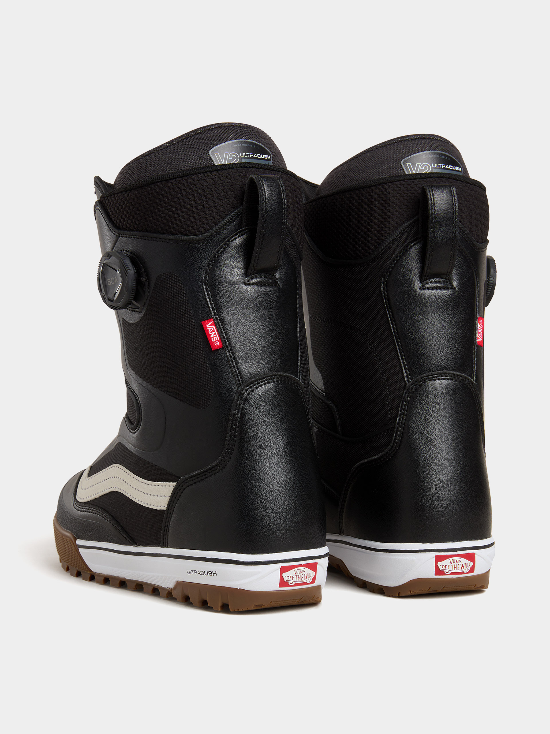 Mens Vans Snowboard boots Aura Pro (black/white)