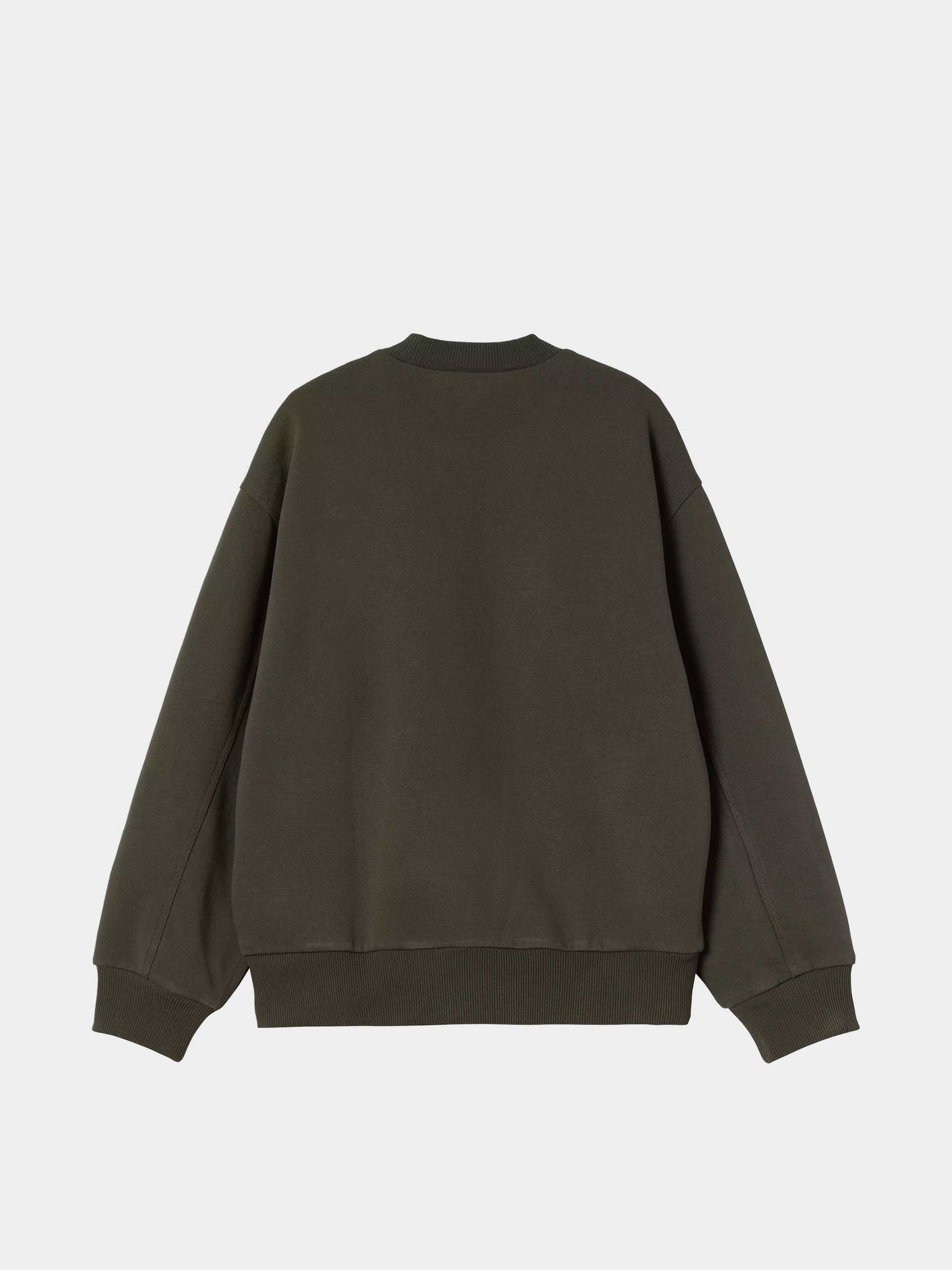 Carhartt WIP Sweatshirt Detroit (olive/stone washed)