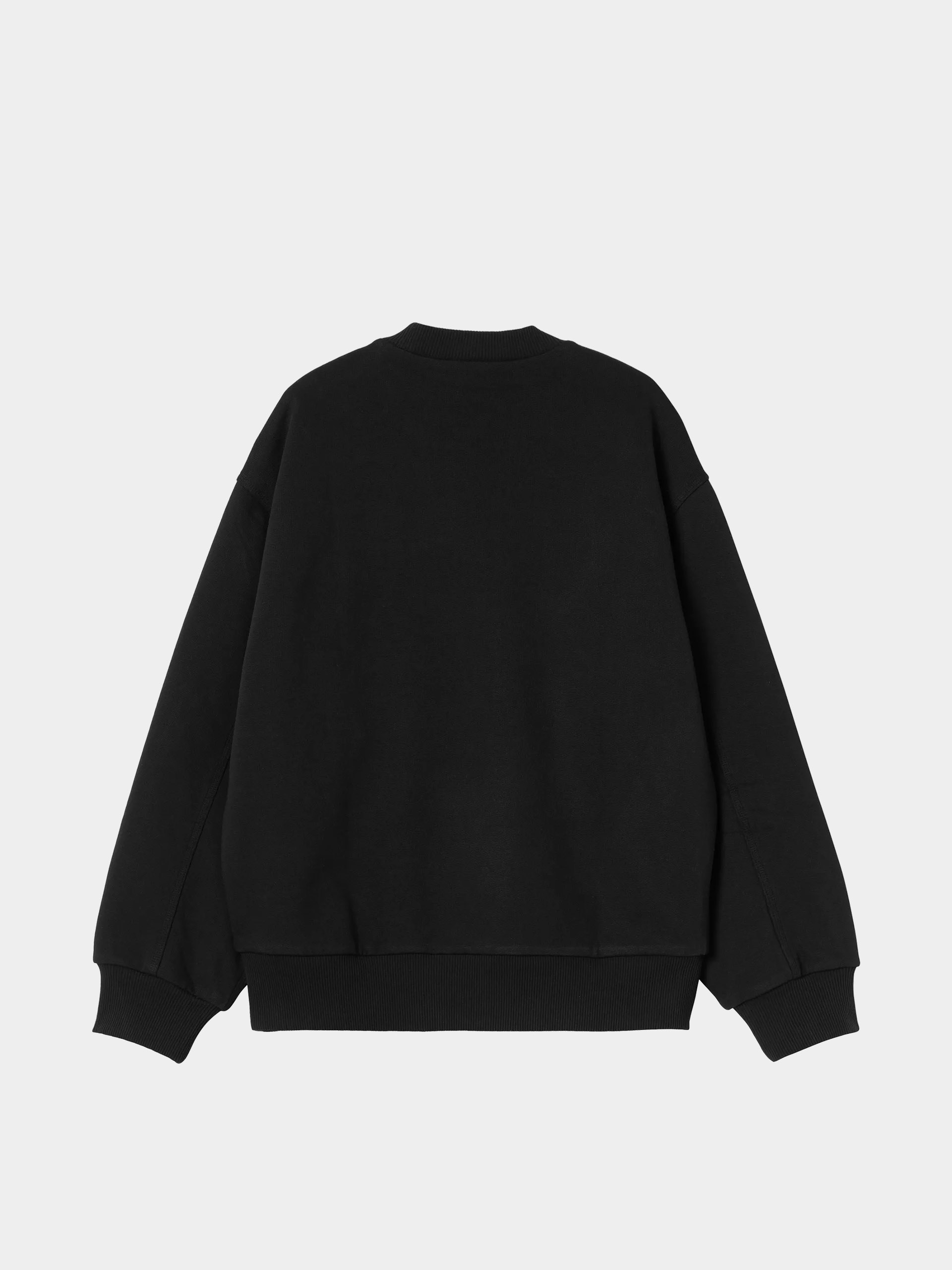 Carhartt WIP Sweatshirt Detroit (black/stone washed)