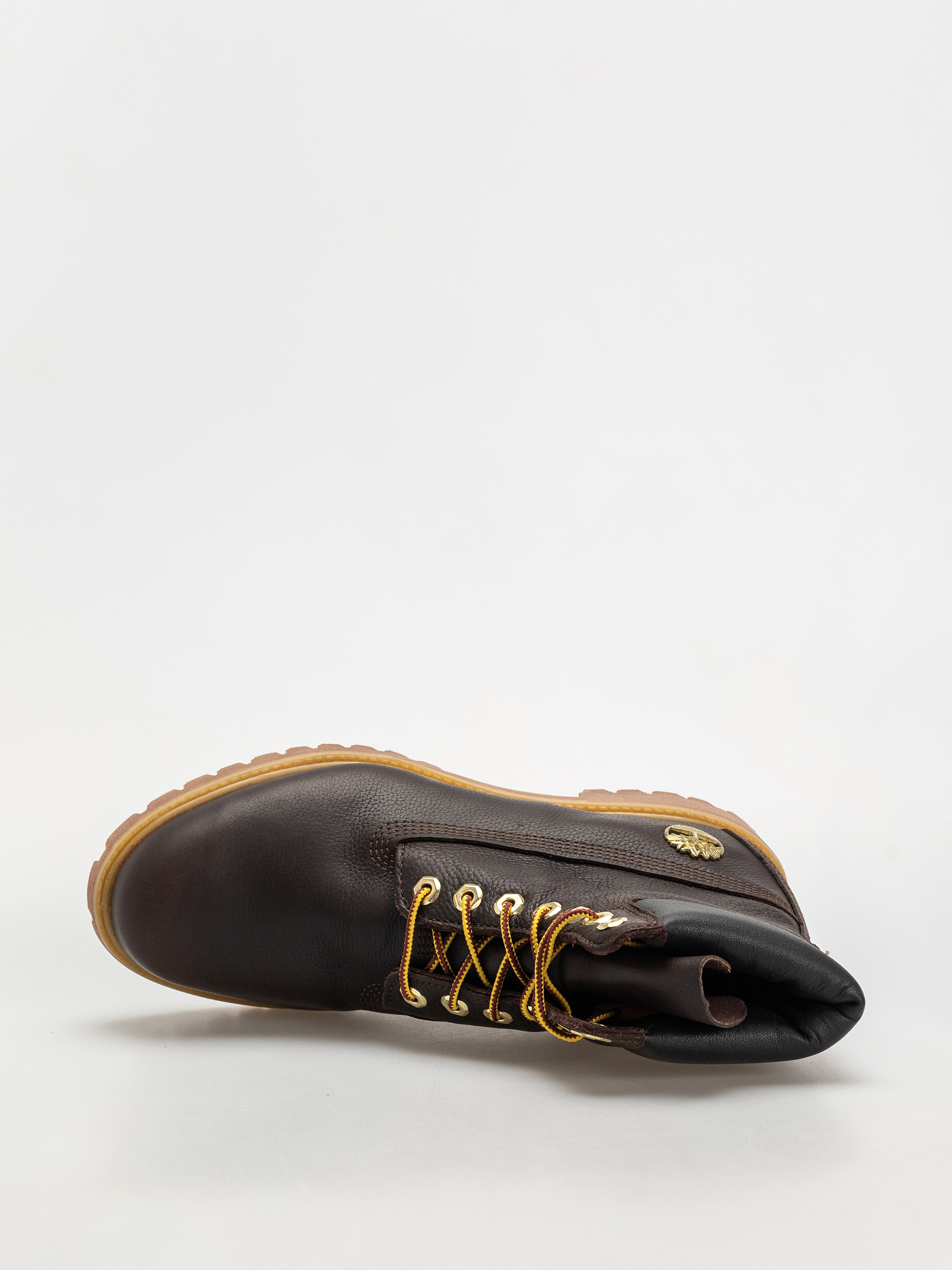 Timberland Premium 6 Inch winter shoes (dk brown full grain w blk)