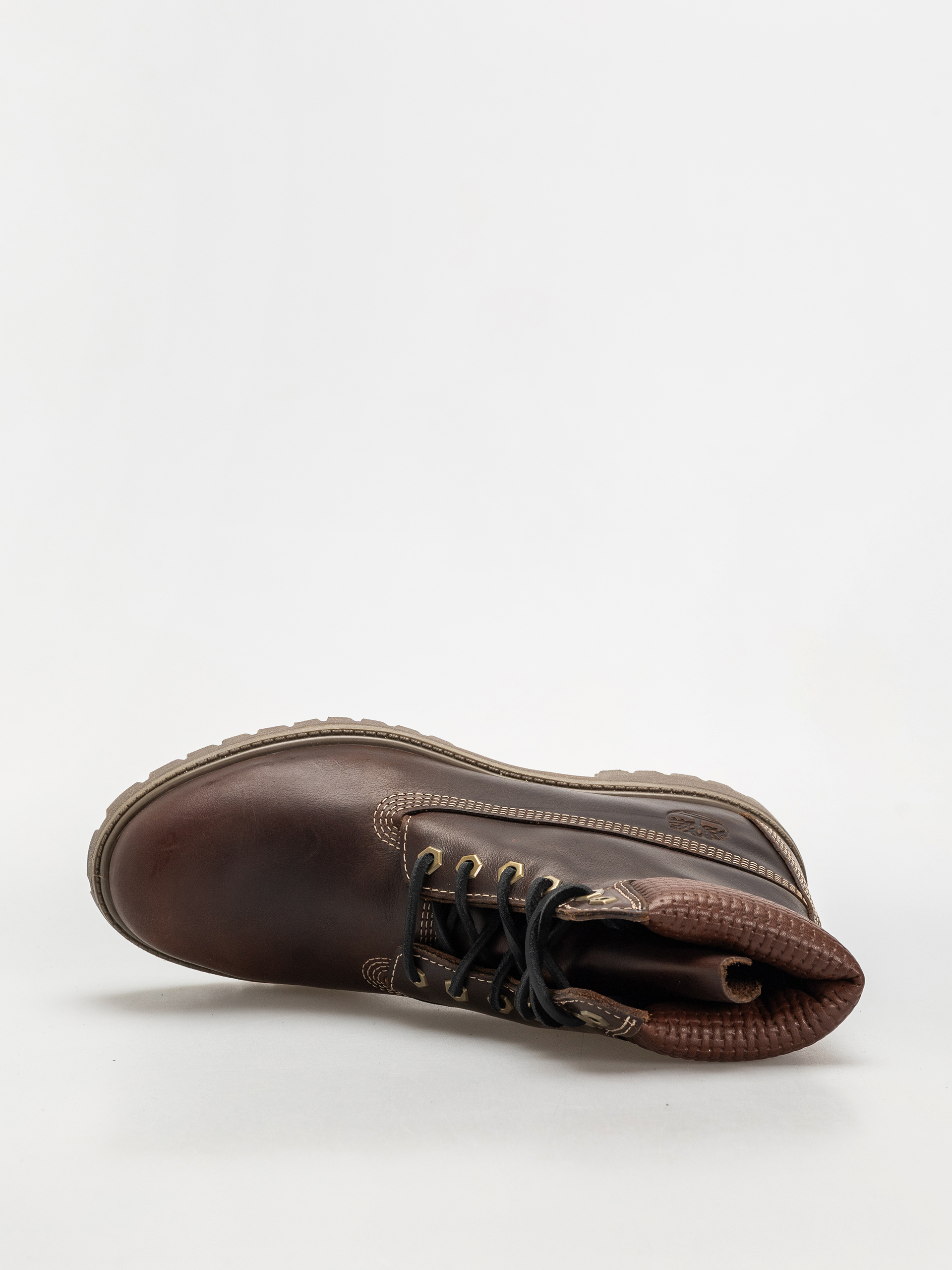 Timberland Premium 6 Inch winter shoes (md brown full grain w blk)