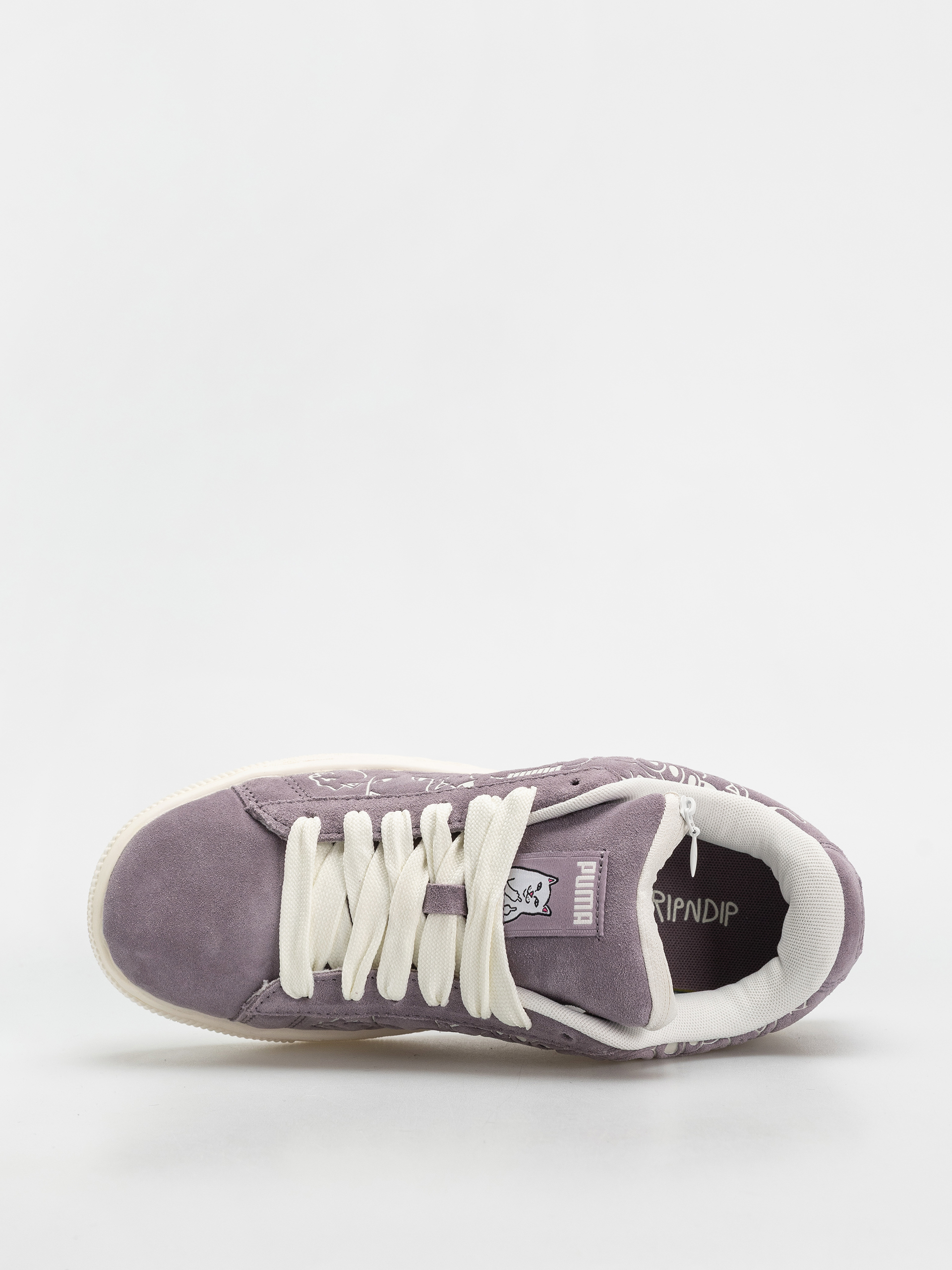 Puma X RipNDip Suede XL Shoes - violet (raisin/warm white)