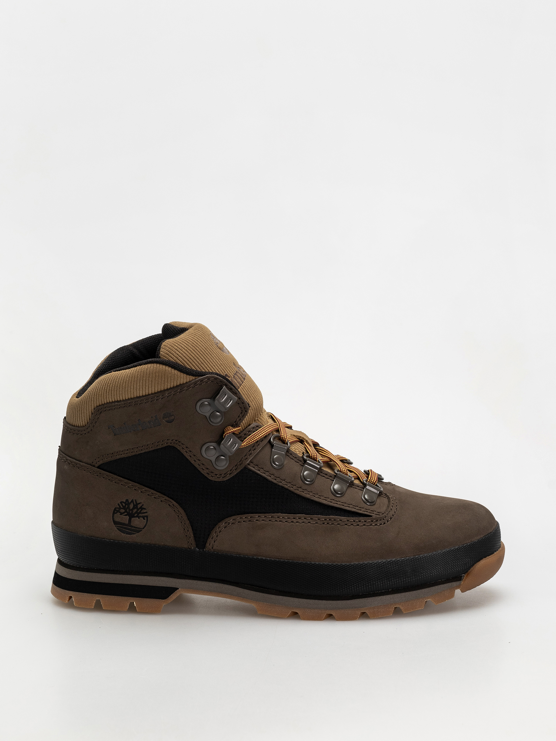 Timberland zimowe Euro Hiker Schuhe (dark brown nubuck w black)