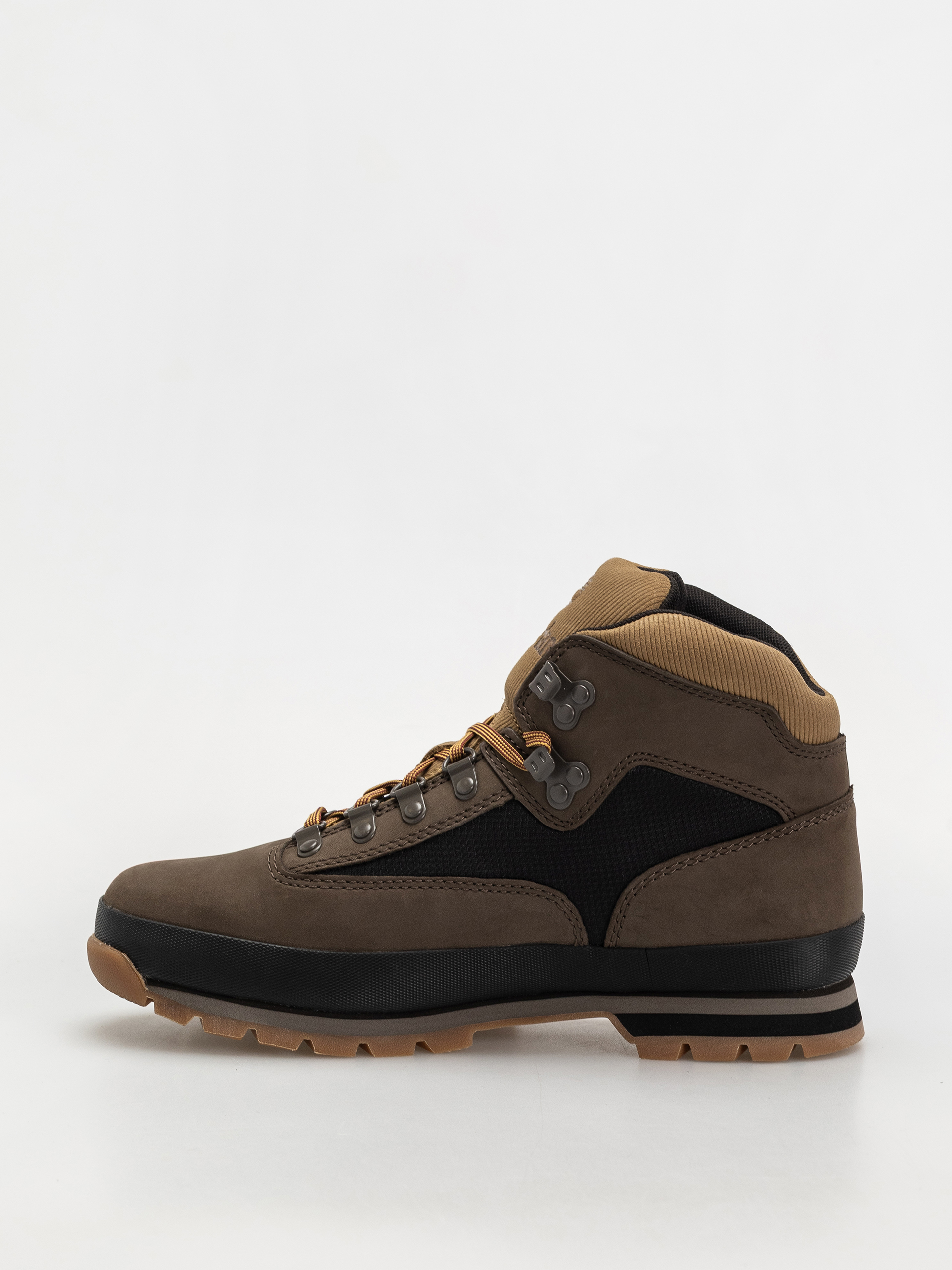 Timberland zimowe Euro Hiker Shoes (dark brown nubuck w black)