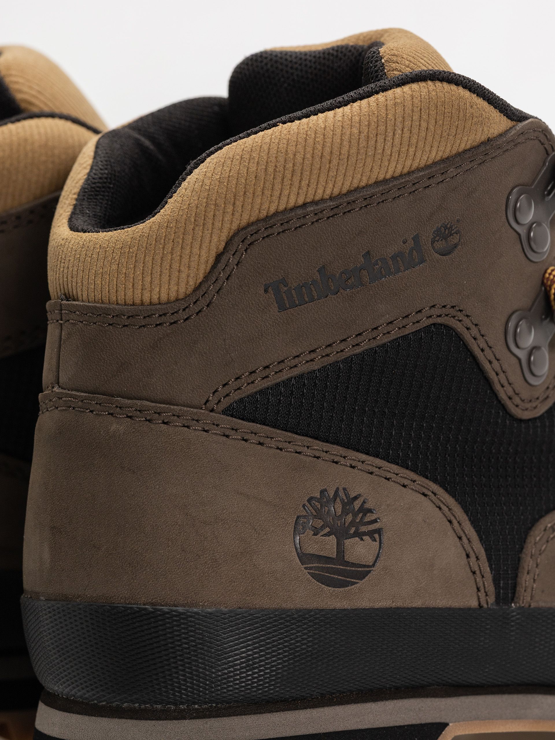 Timberland zimowe Euro Hiker Schuhe (dark brown nubuck w black)
