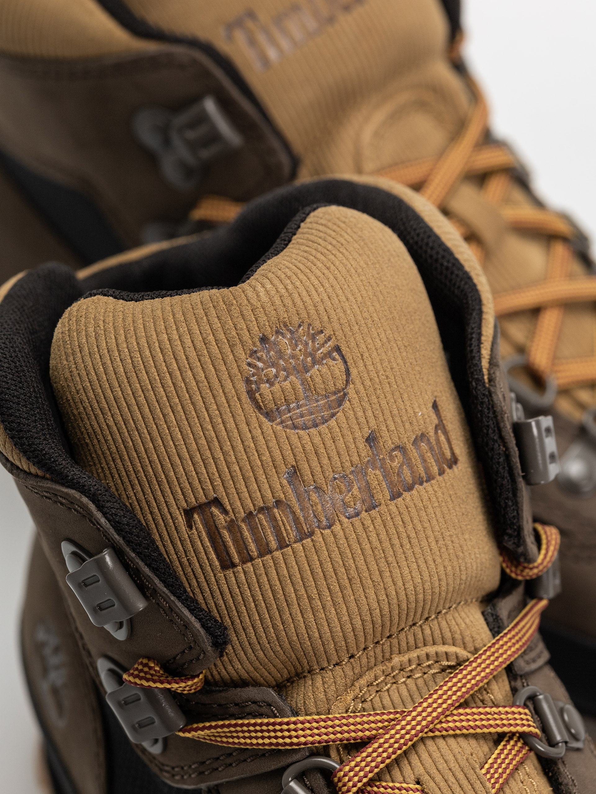 Timberland zimowe Euro Hiker Shoes (dark brown nubuck w black)