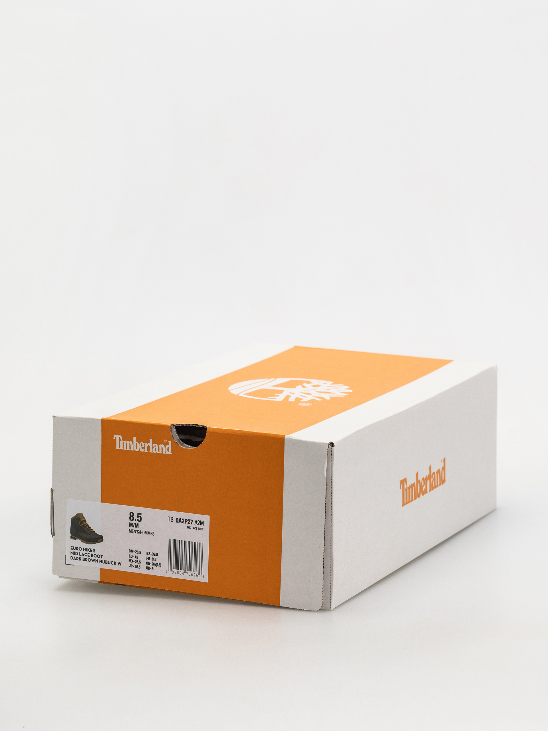 Timberland zimowe Euro Hiker Schuhe (dark brown nubuck w black)