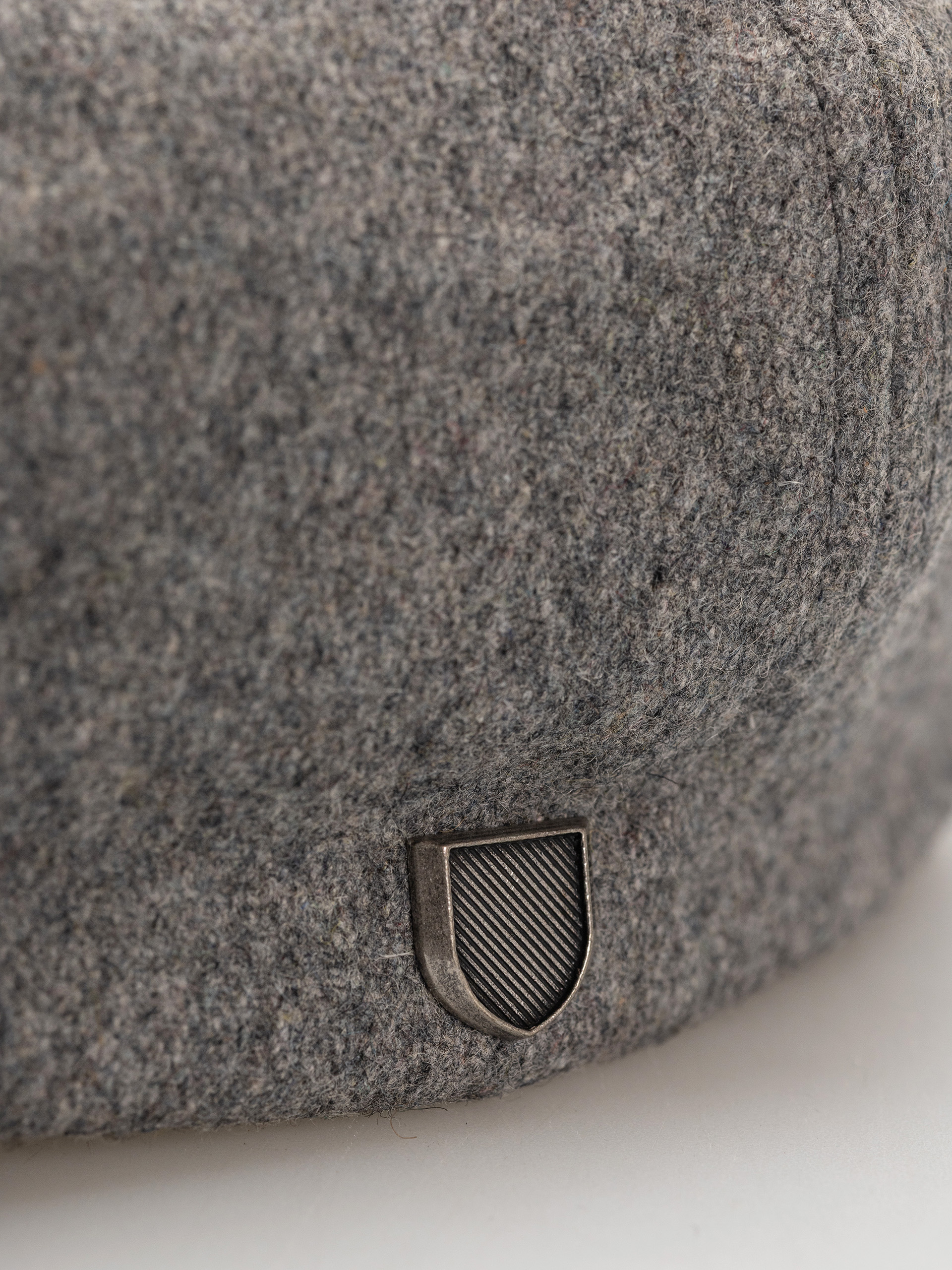 Brixton Brood Flannel Snap Cap Flat cap (dark heather grey/washed navy)