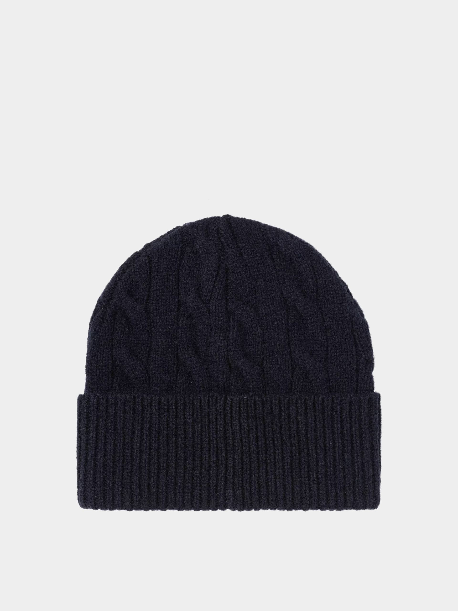 Carhartt WIP Beanie Signature Cable (deep night/glassy pink)