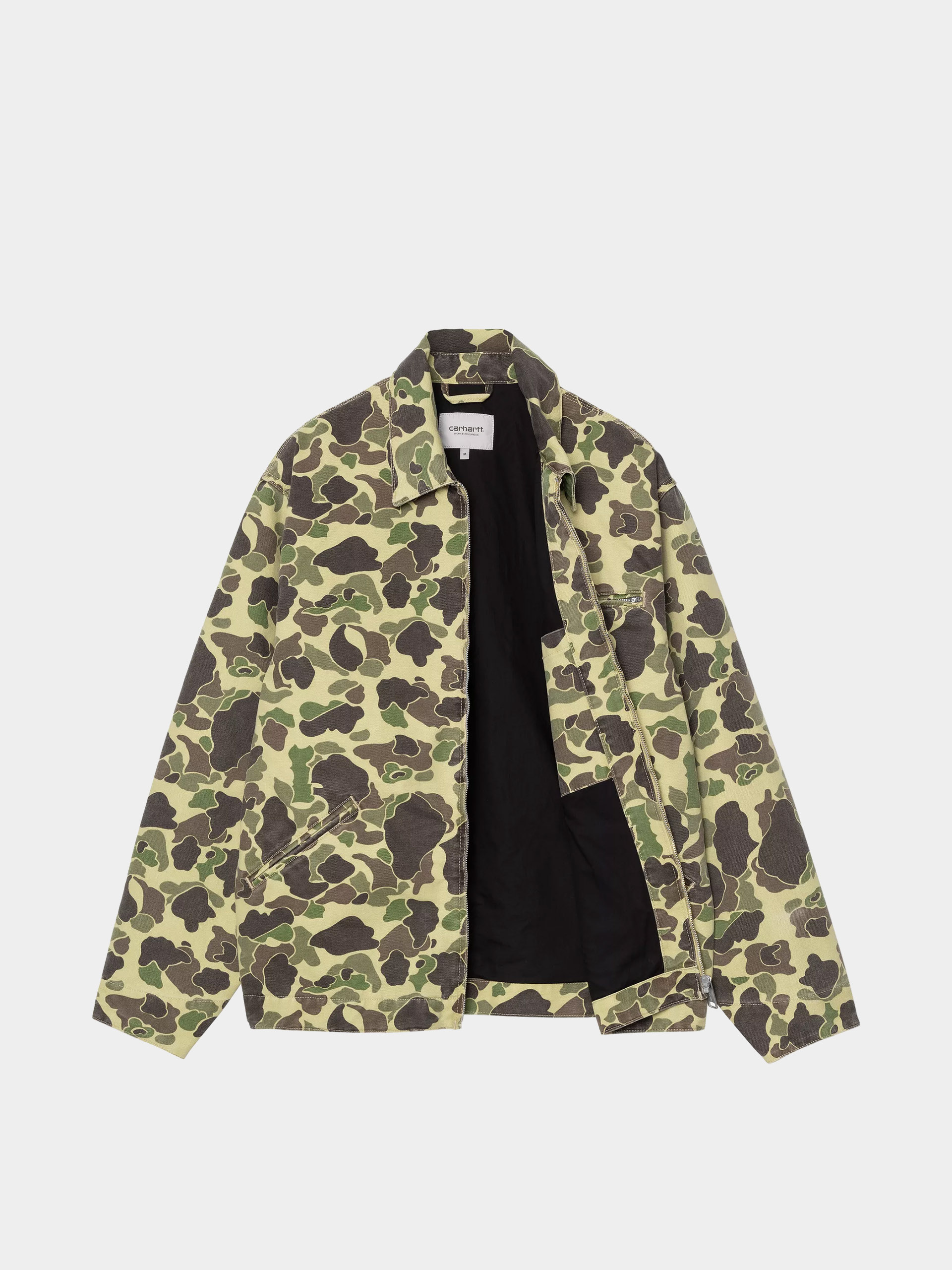 Carhartt WIP Jacke Duck Detroit (camo duck/green/stone washed)