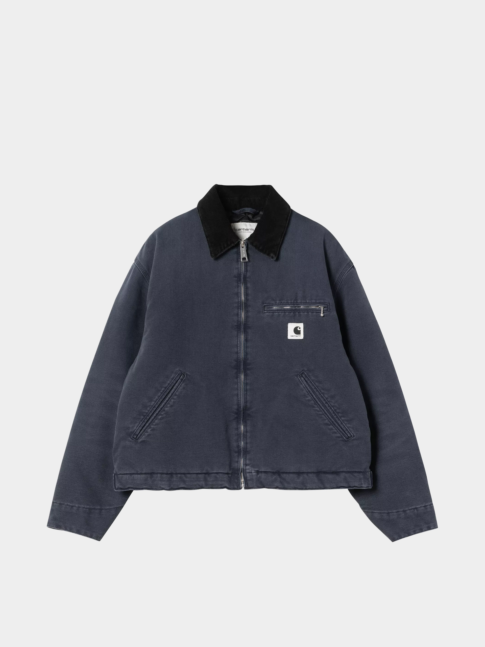 Carhartt WIP Jacket OG Detroit Wmn (dark navy/black/stone canvas)