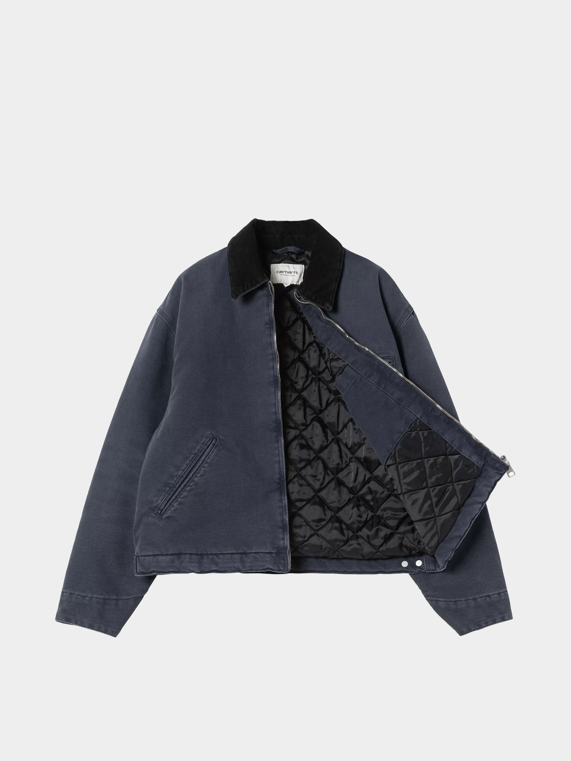 Carhartt WIP Jacket OG Detroit Wmn (dark navy/black/stone canvas)