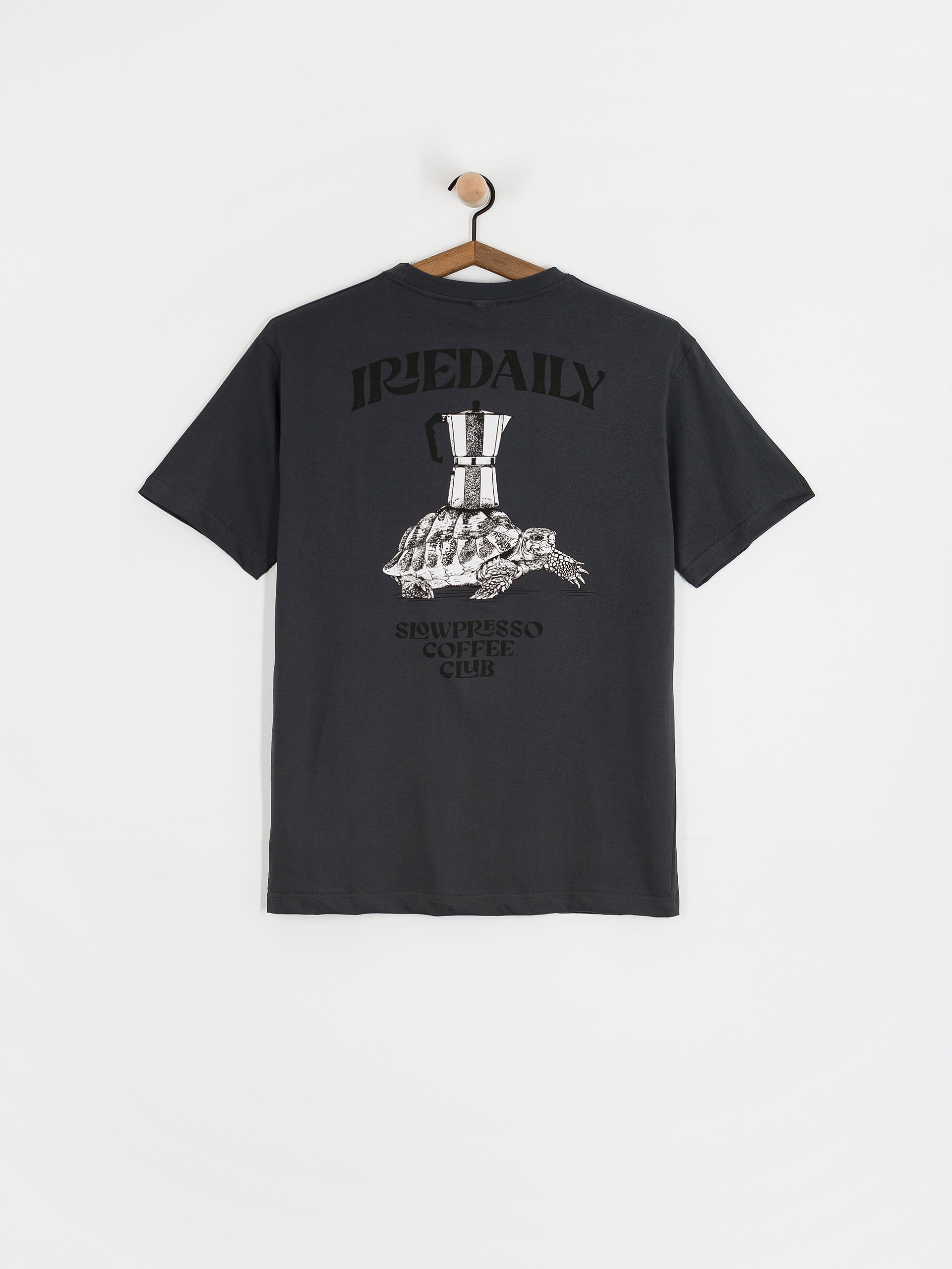 Iriedaily Slowpresso T-Shirt (coal)