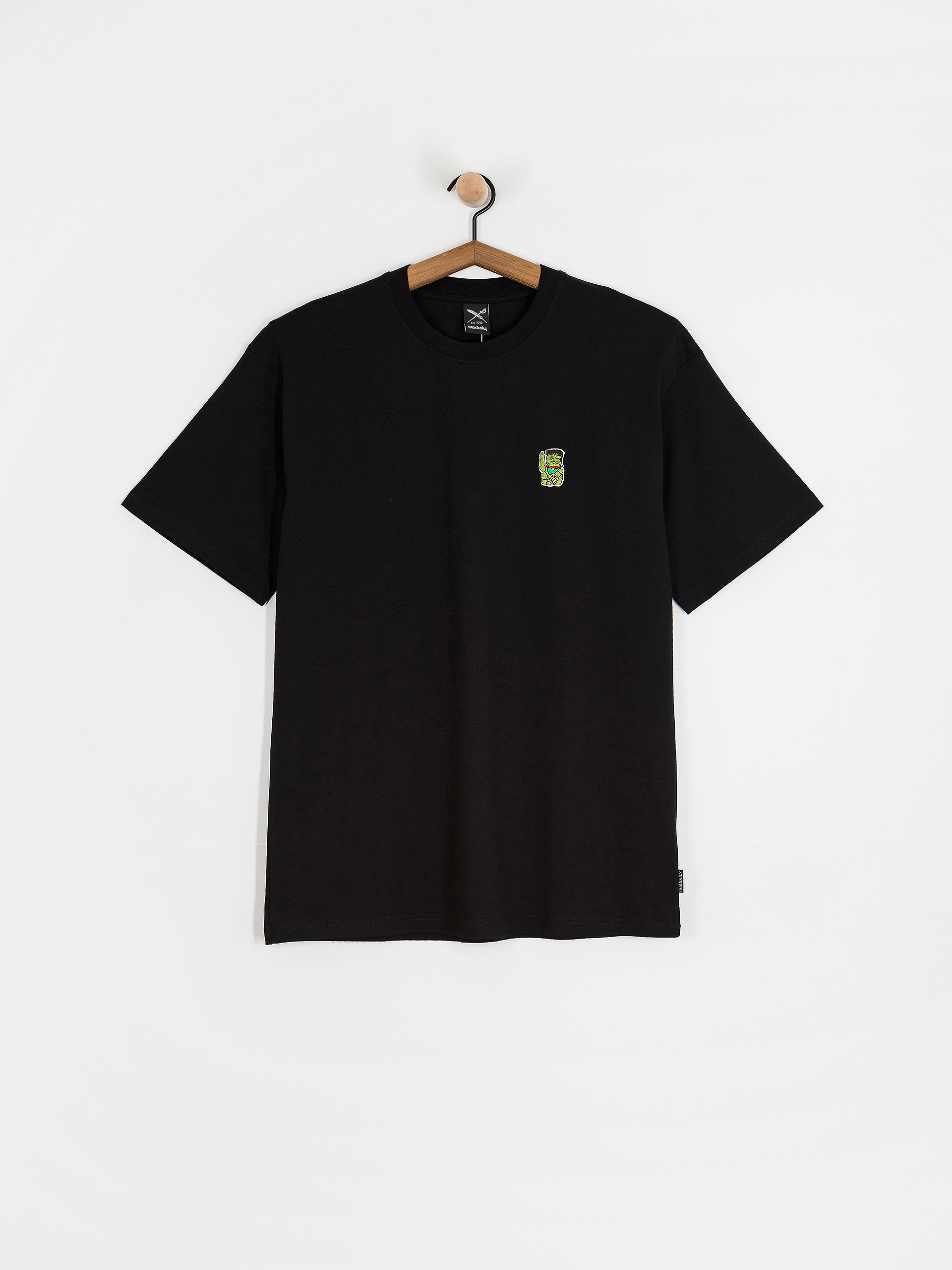 Iriedaily T-Shirt Franken Cat (black)
